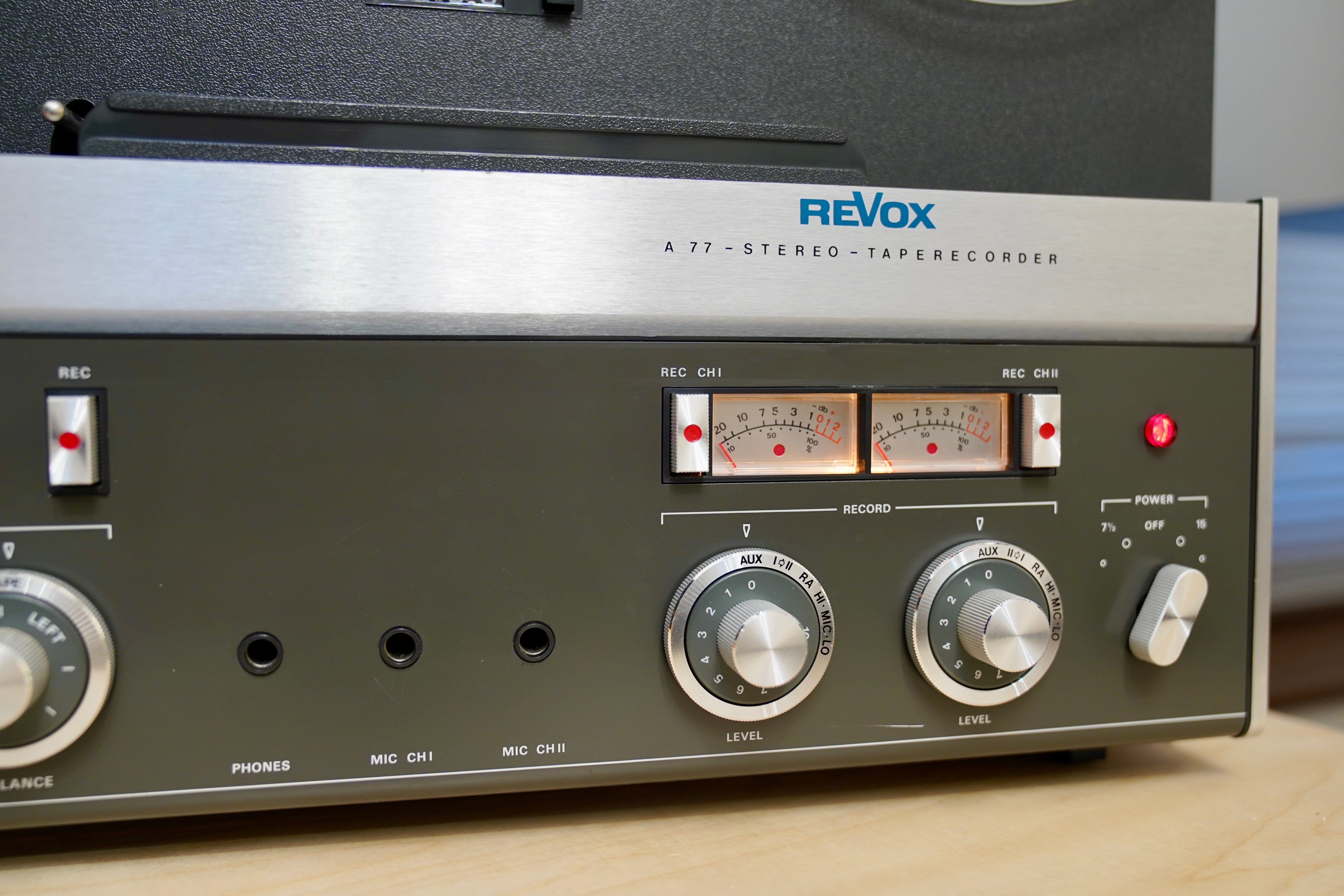 Revox A-77 w/ Vari-Speed Remote