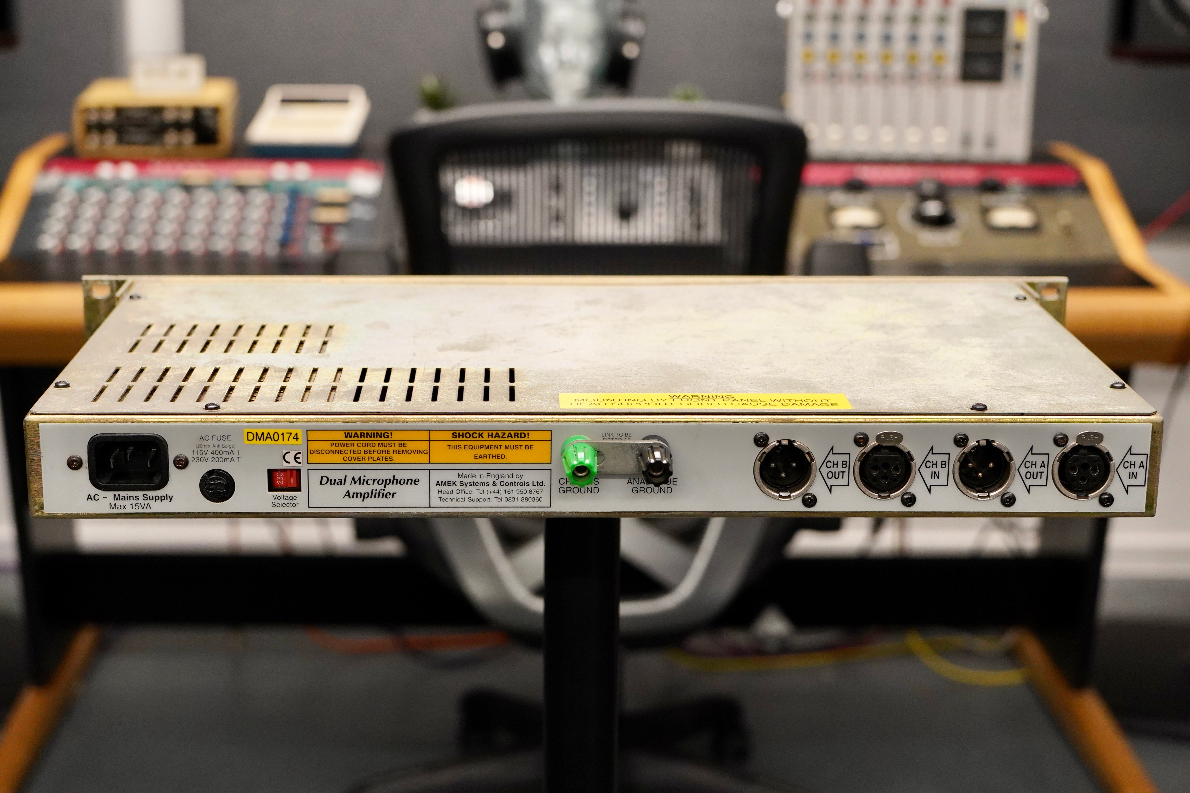 Amek 9098 Dual Mic Amplifier