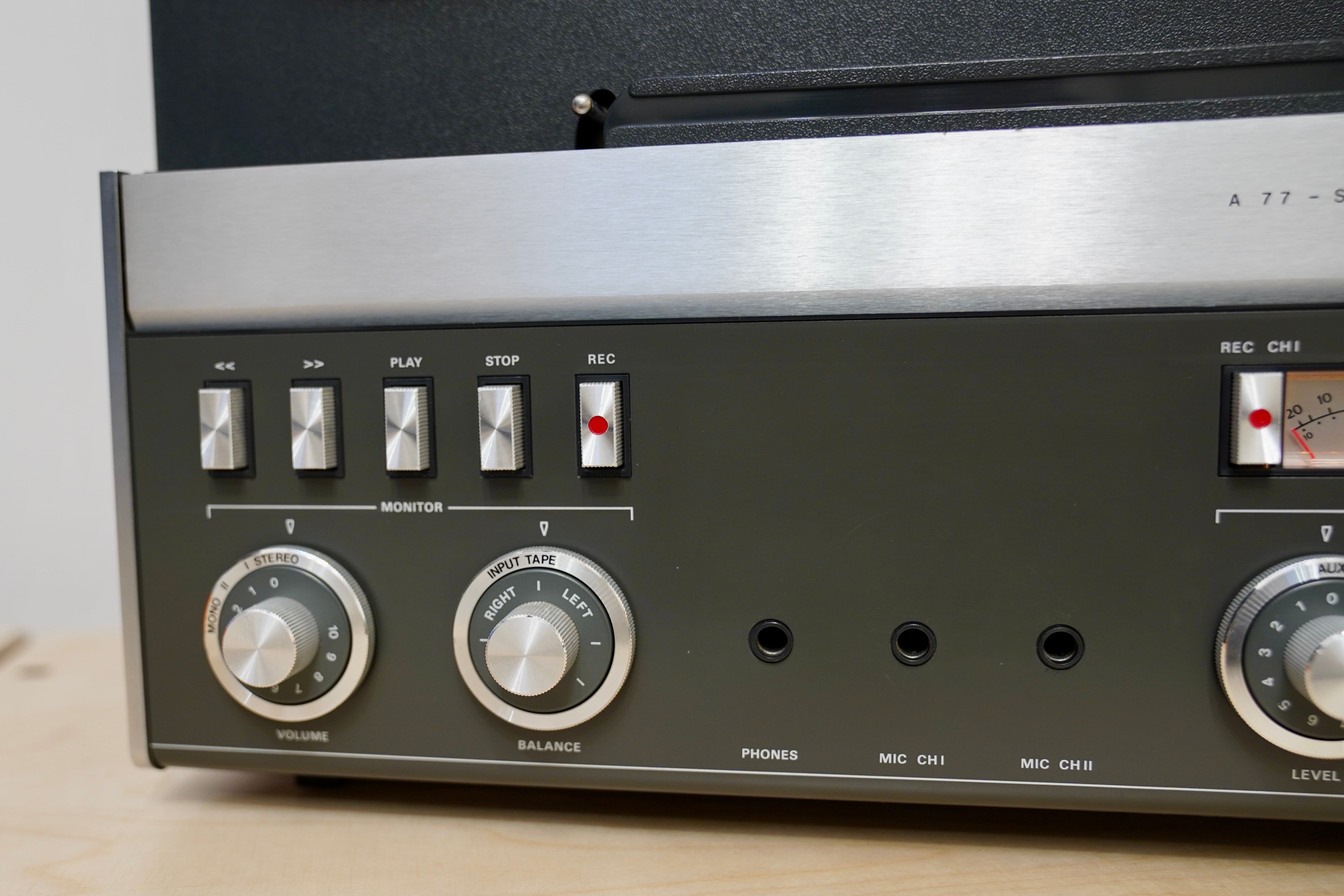 Revox A-77 w/ Vari-Speed Remote