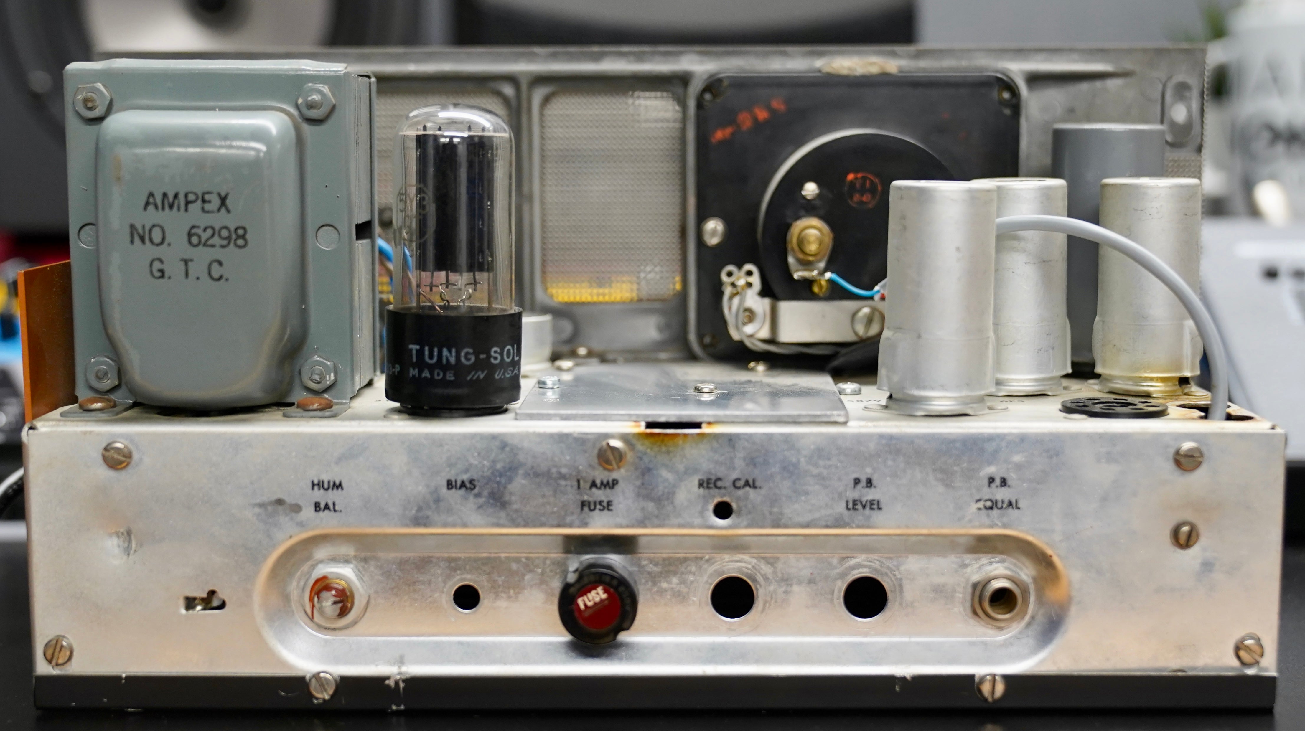 Ampex 601 1950s Tube Mic Preamp