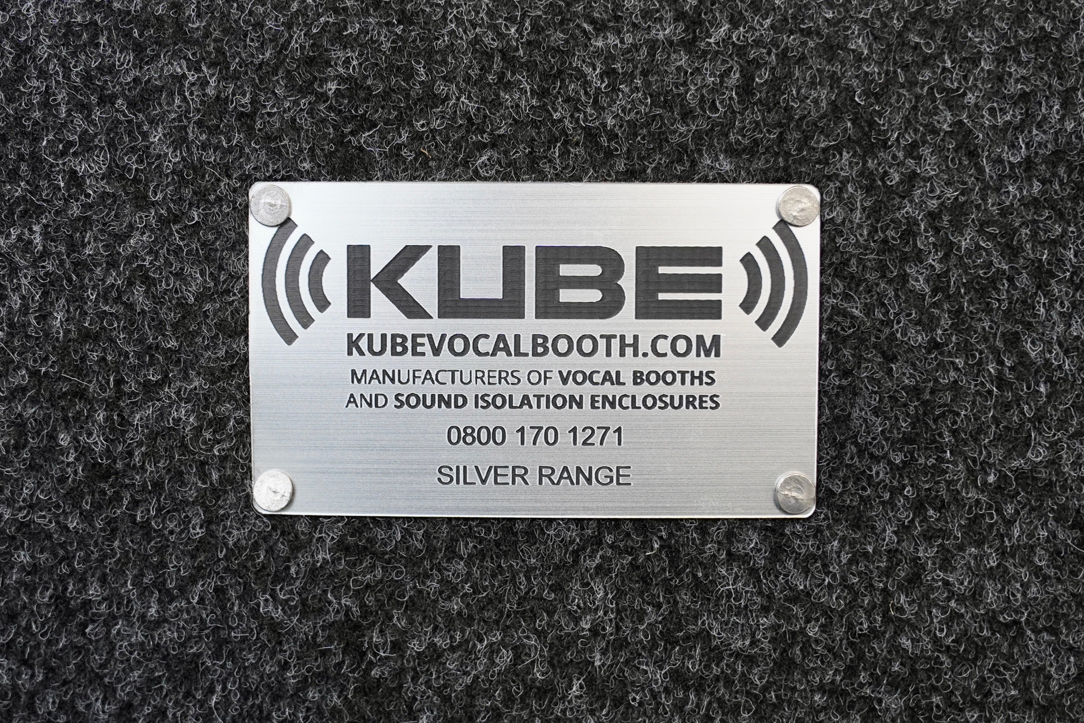 Kube Silver Sound Isolation Booth