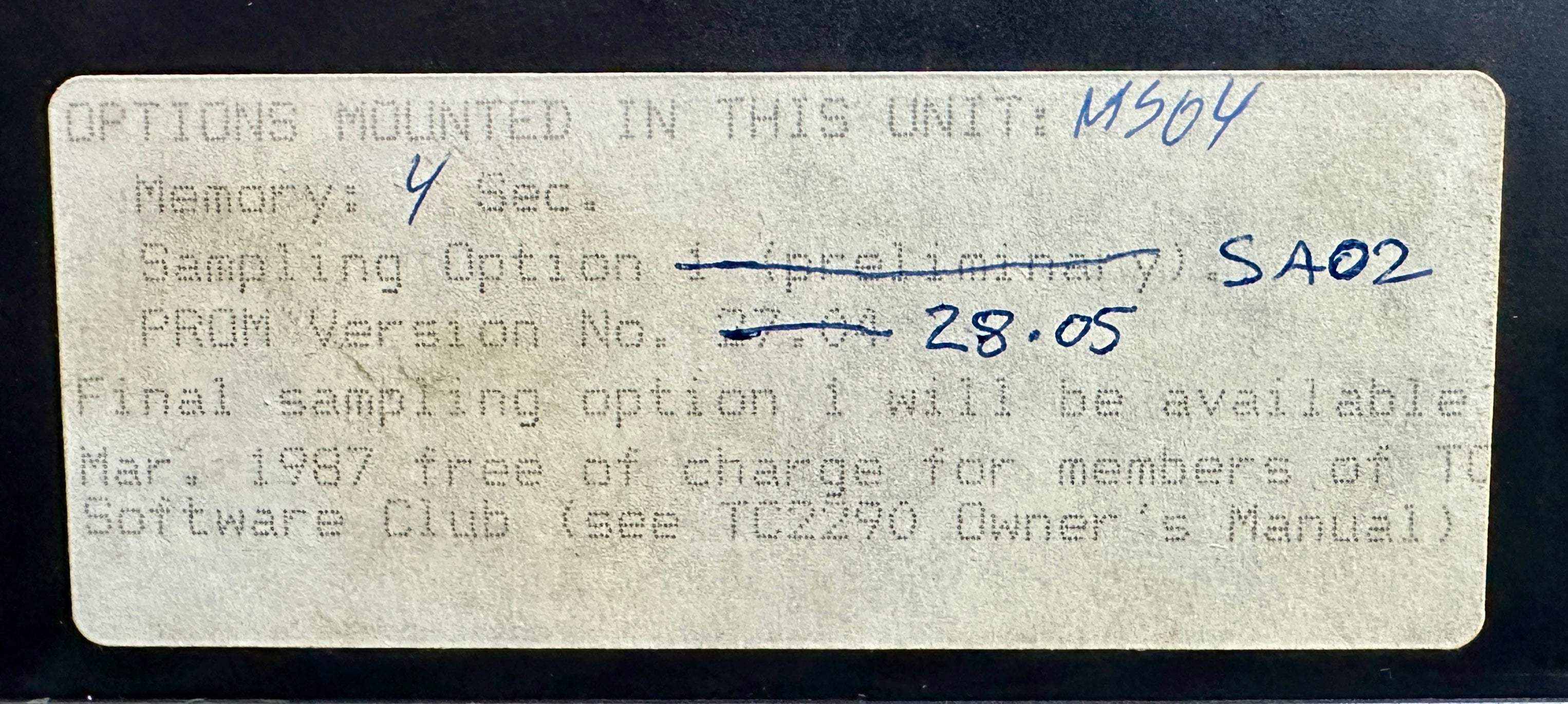 TC Electronic 2290 Dynamic Digital Delay