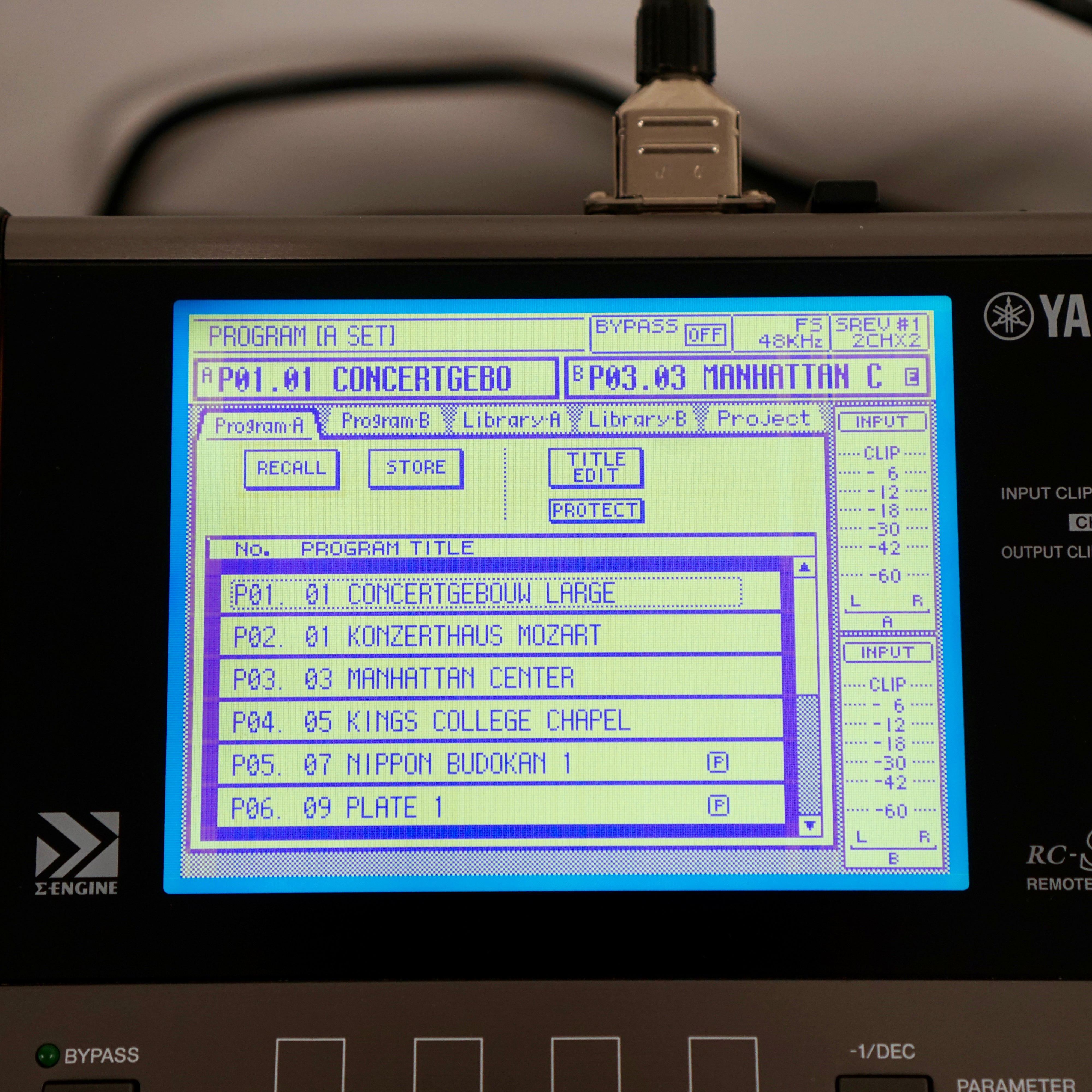 Yamaha SRev1 Sampling Reverberator