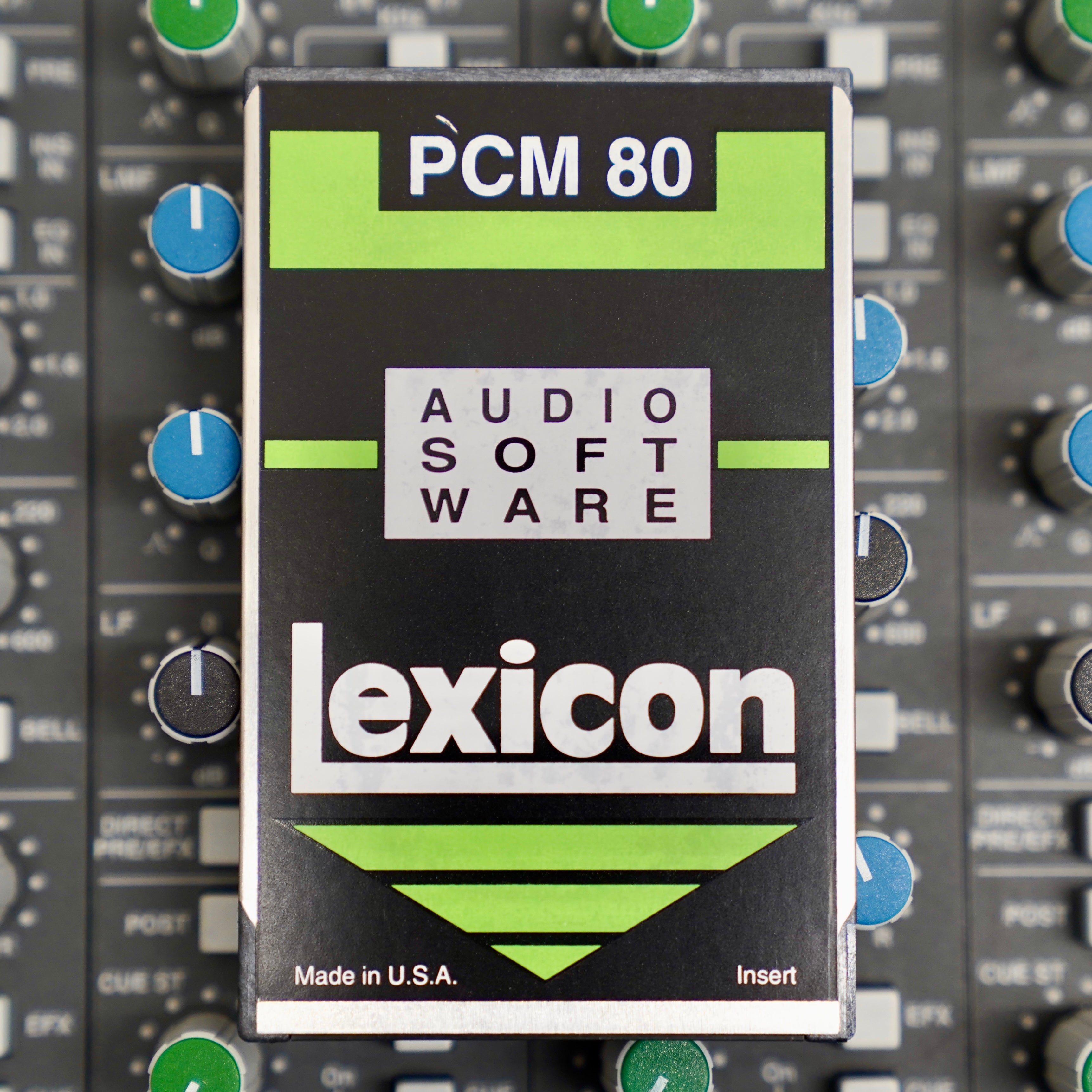 Lexicon PCM 80 Scott Martin Gershin Preset Card