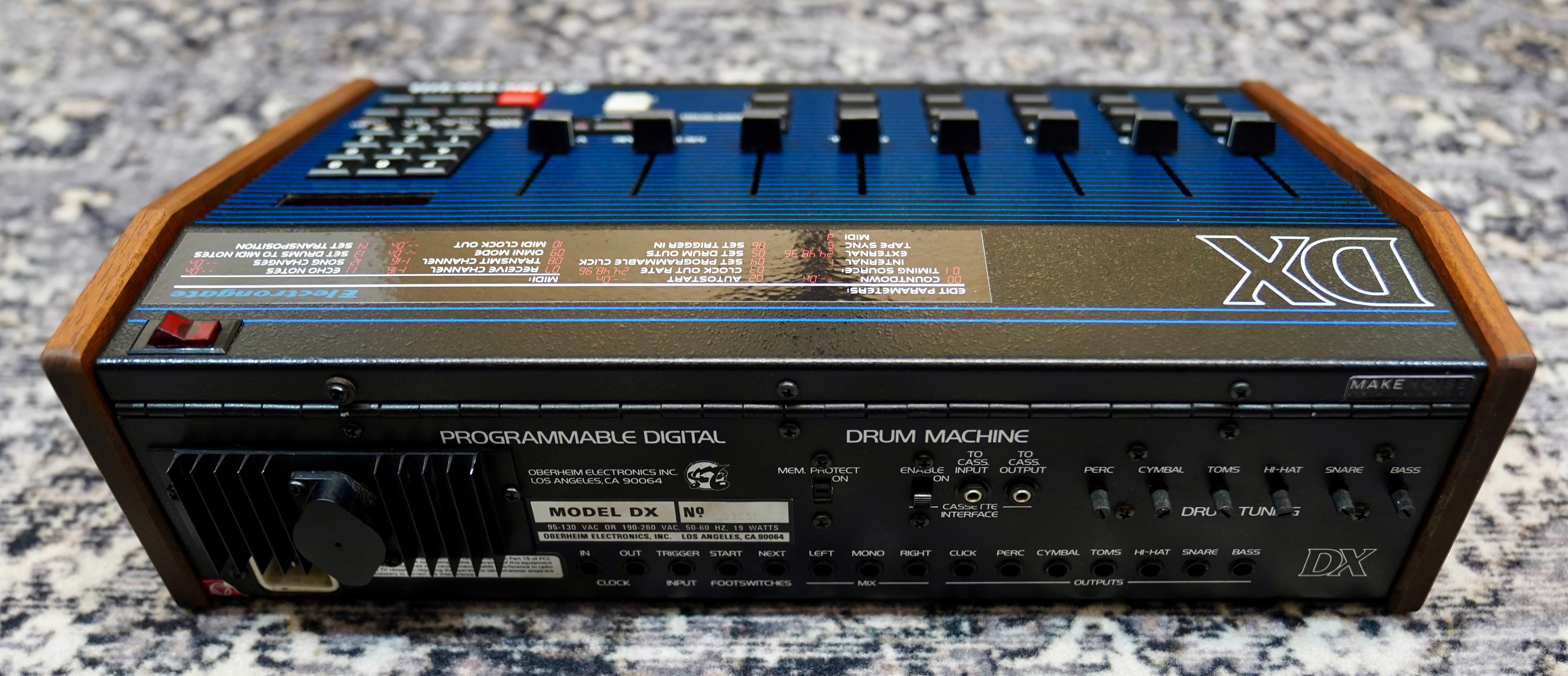 Oberheim DX 6-Voice Drum Machine