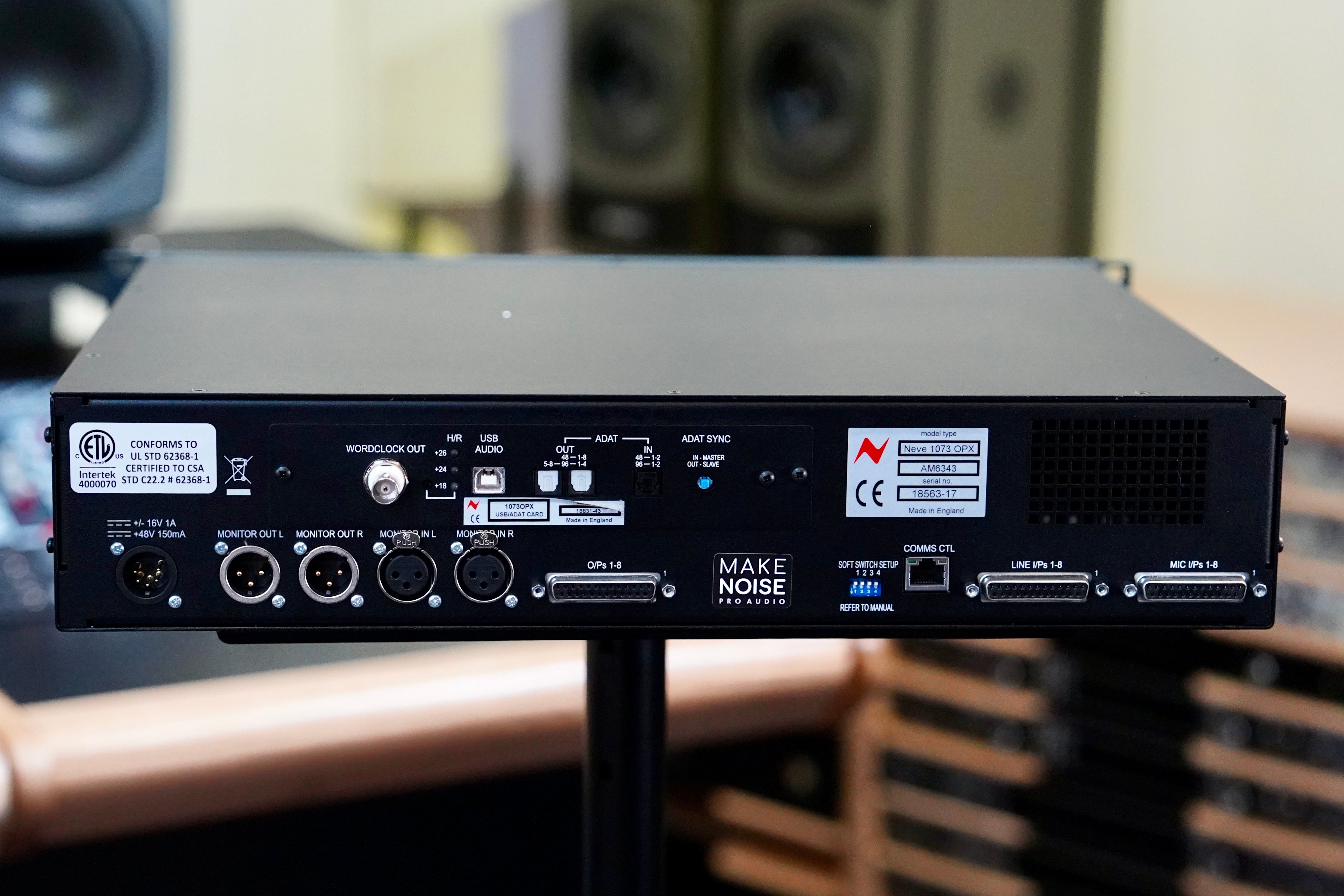 AMS Neve 1073OPX w/ USB/ADAT Card
