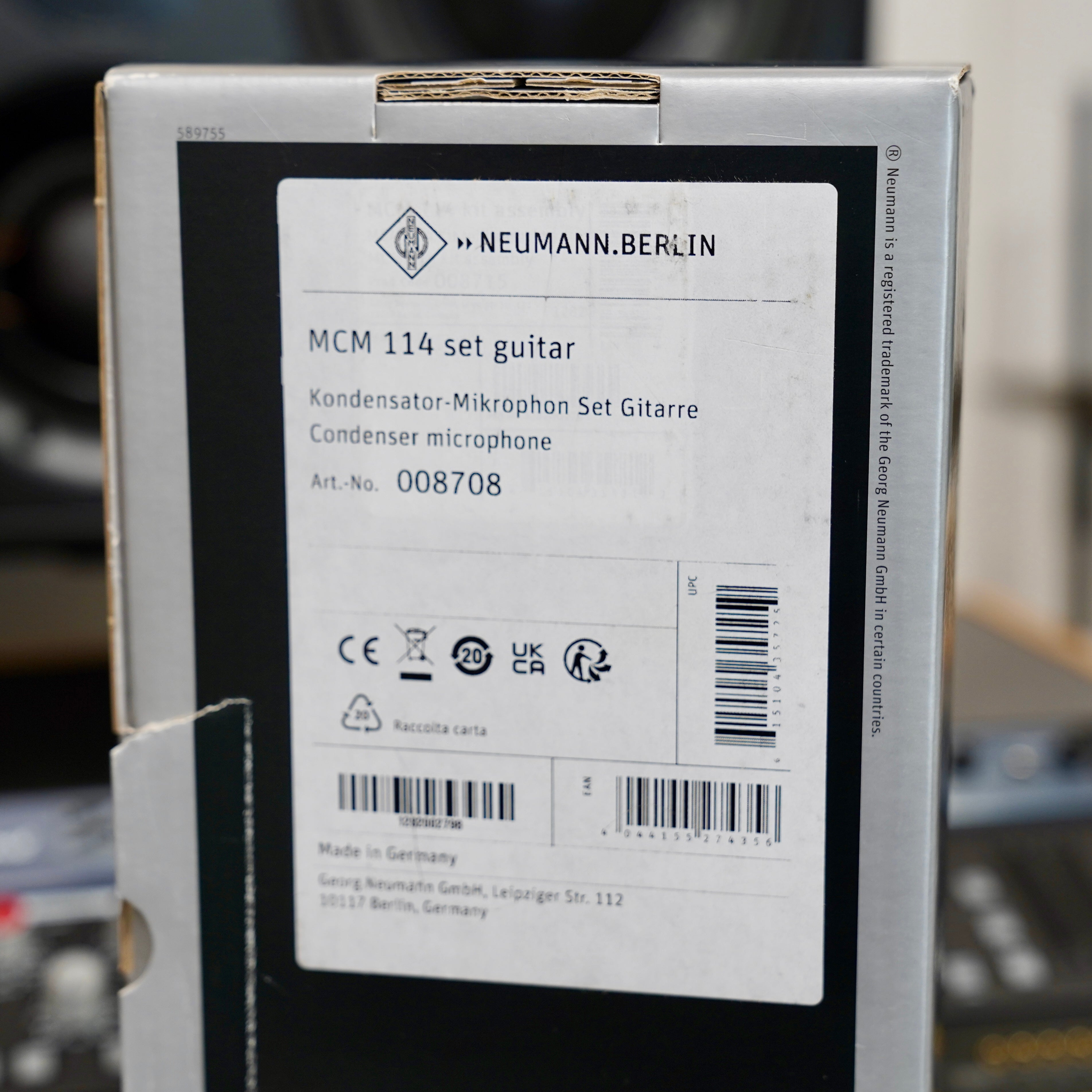 Neumann MCM 114 Guitar Set