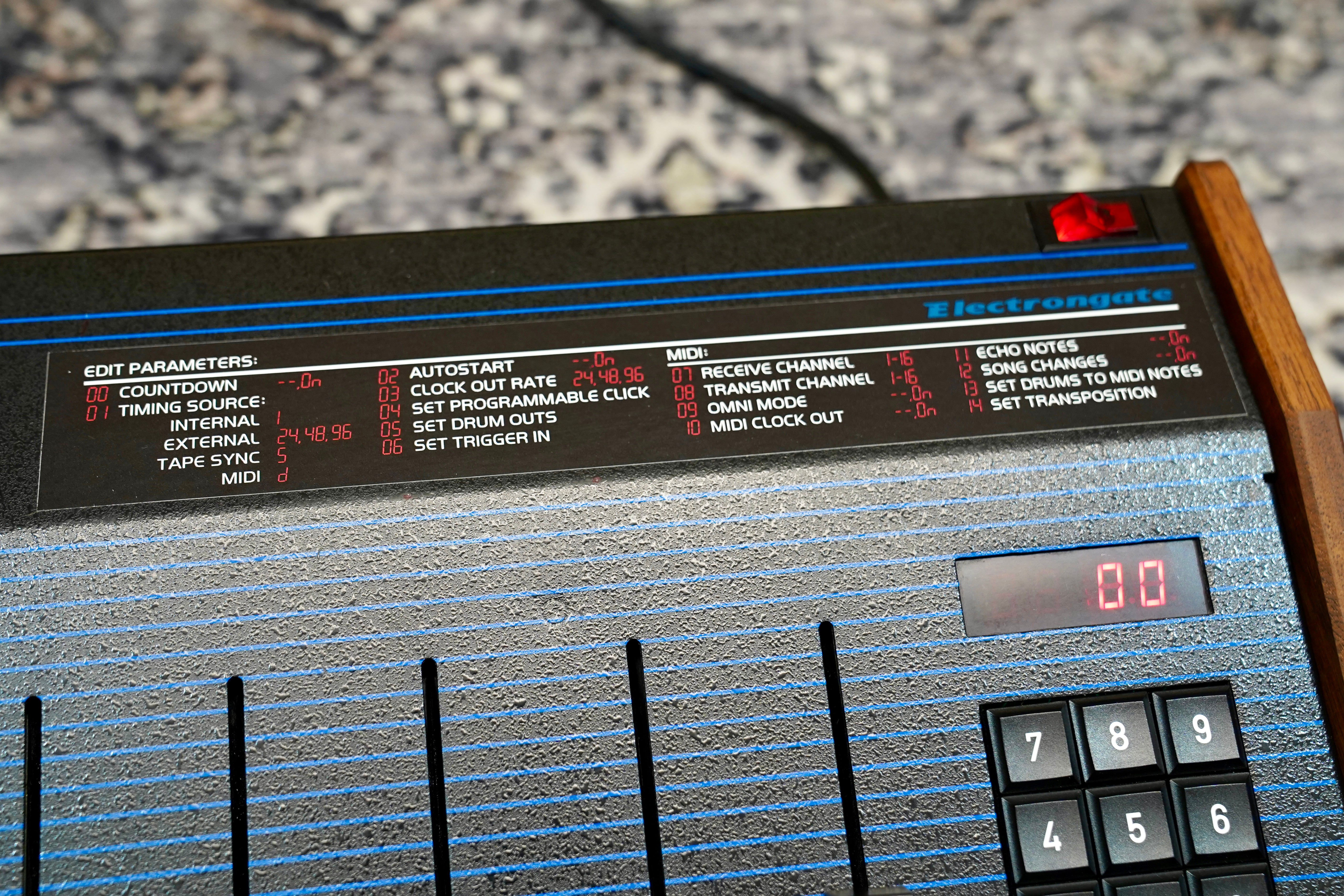 Oberheim DX 6-Voice Drum Machine