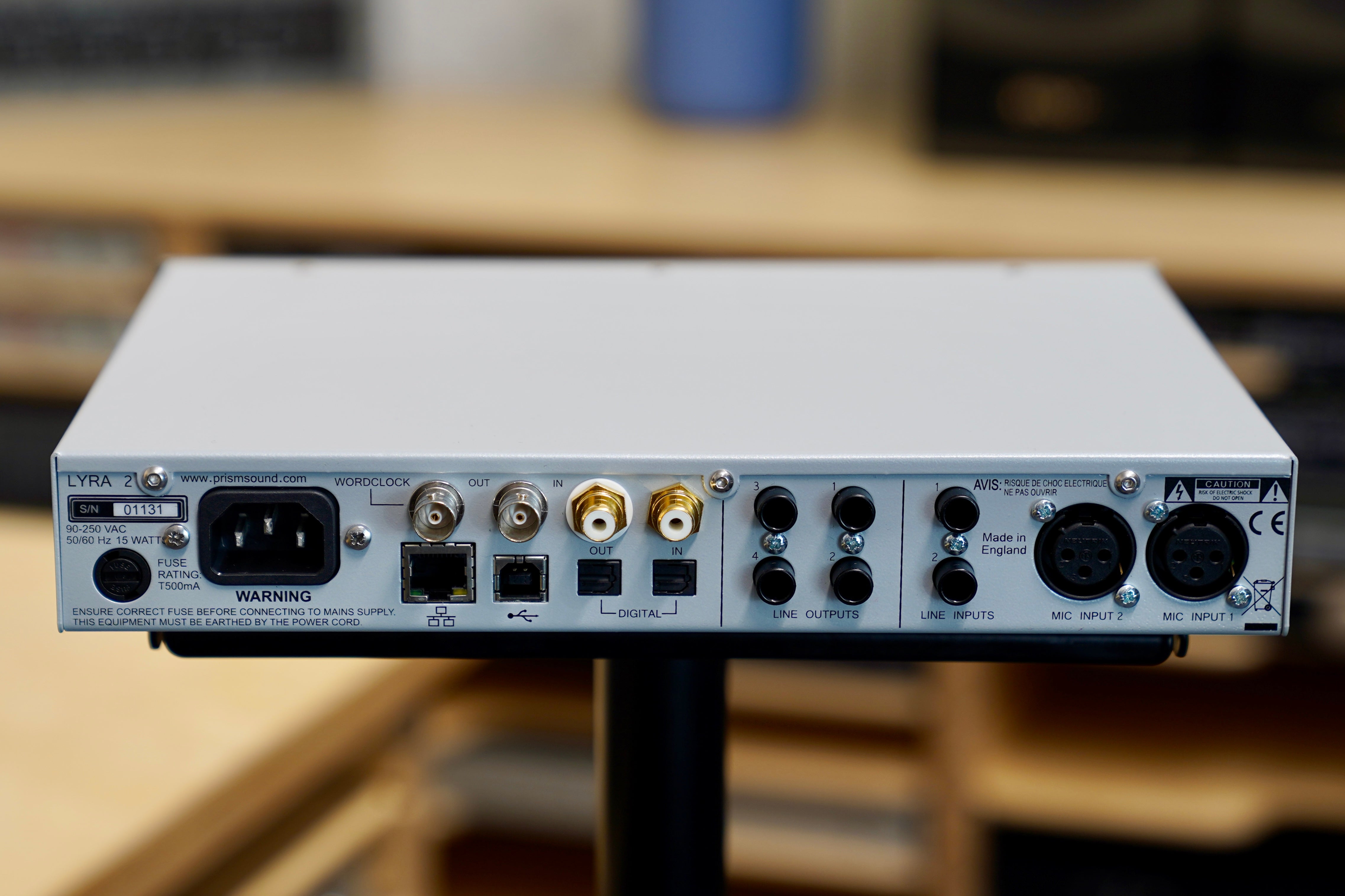 Prism Sound Lyra 2 USB Audio Interface