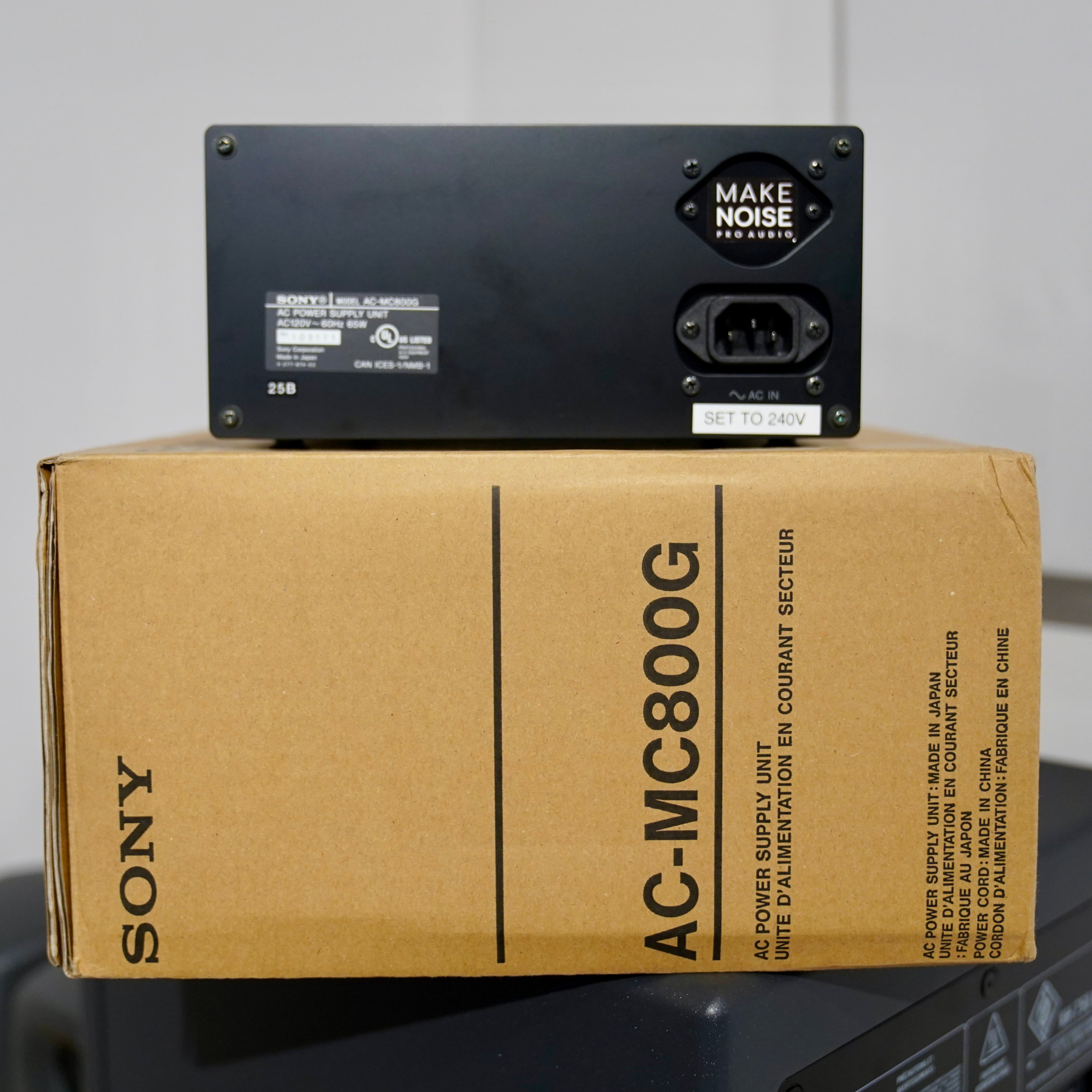 Sony C800G PAC Studio Tube Condenser Microphone