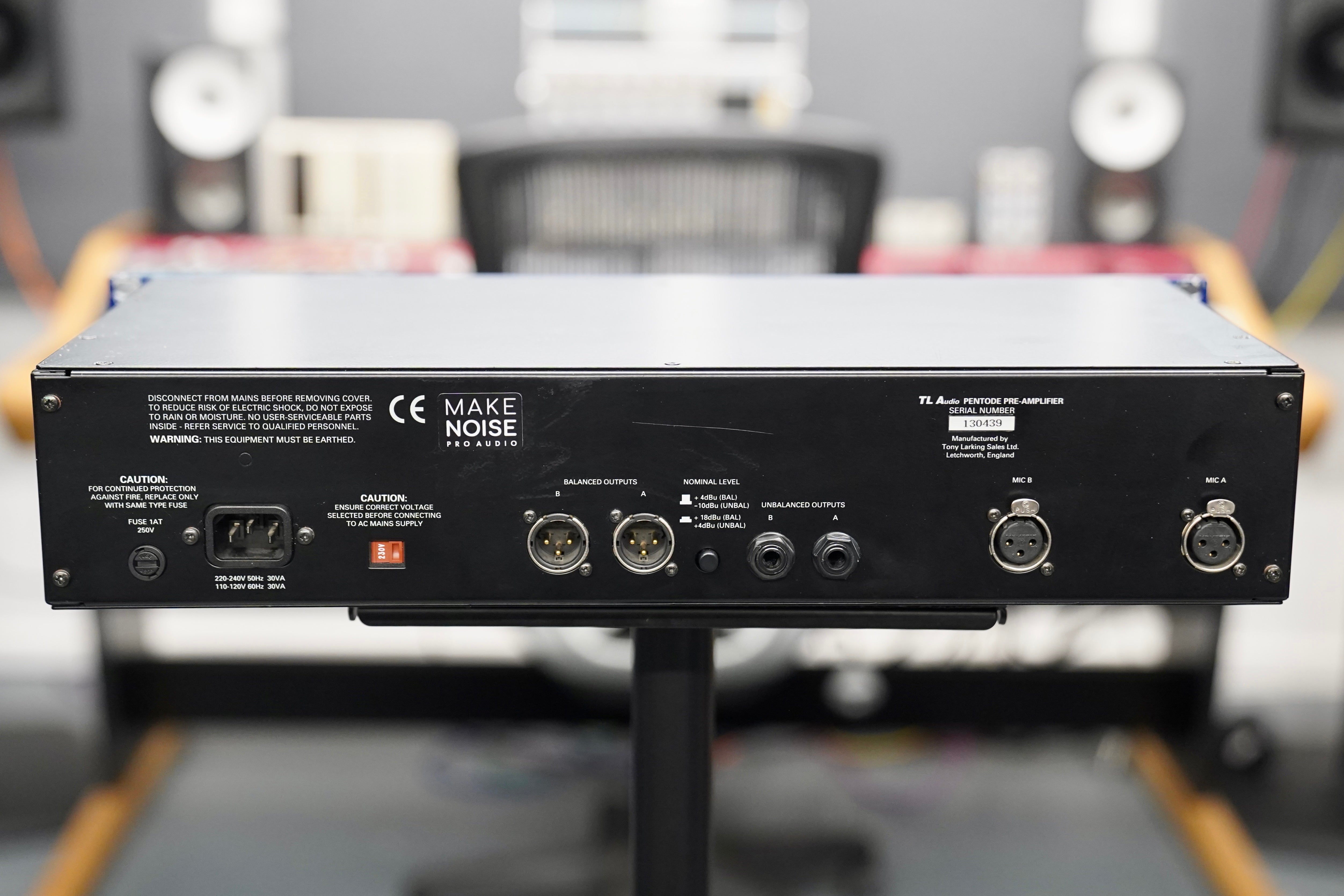 TL Audio PA-1 Dual Pentode Valve Preamp