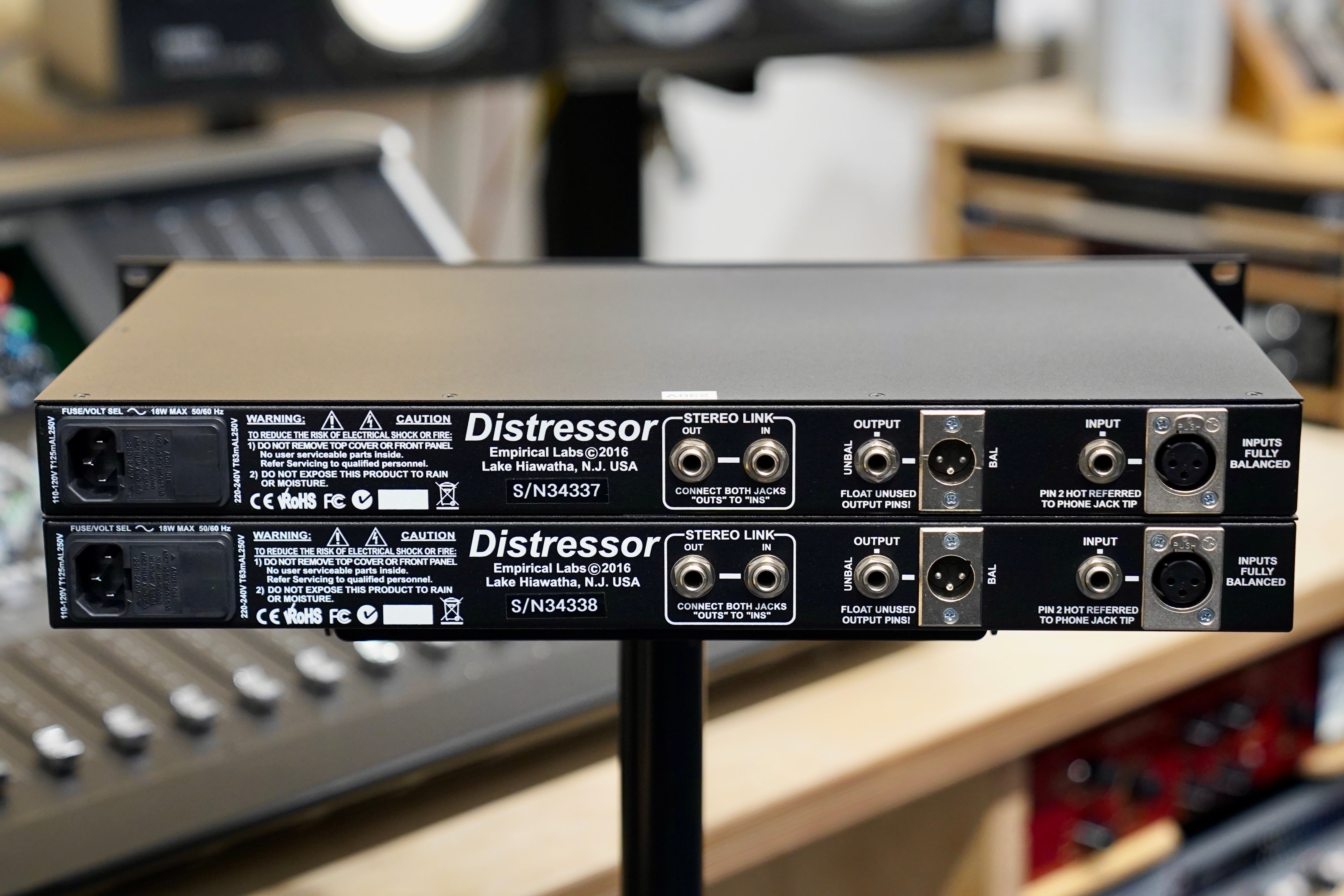 Empirical Labs EL8X-S Distressor Stereo Pair
