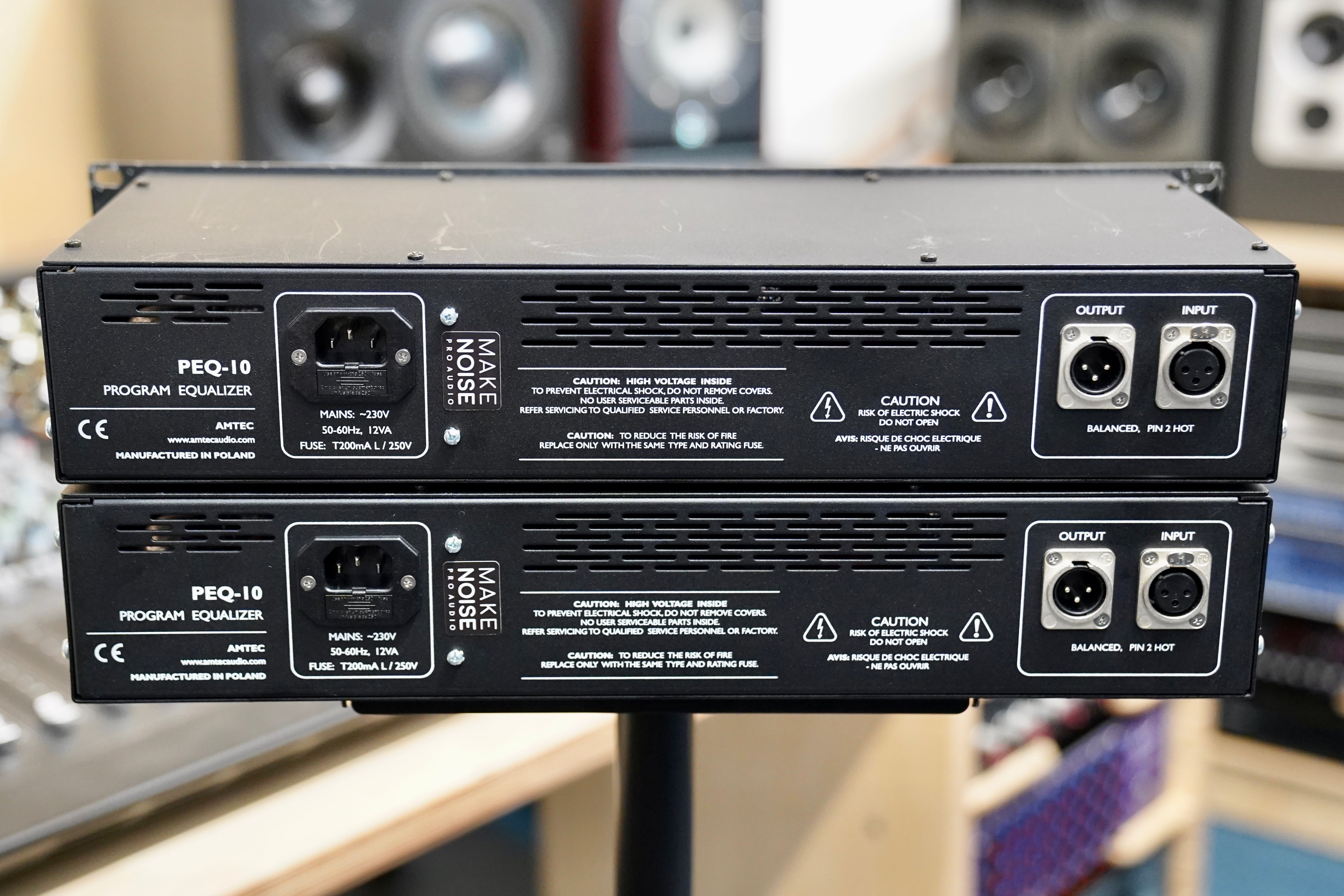 Amtec Program Equalizer PEQ-10 (Pair)