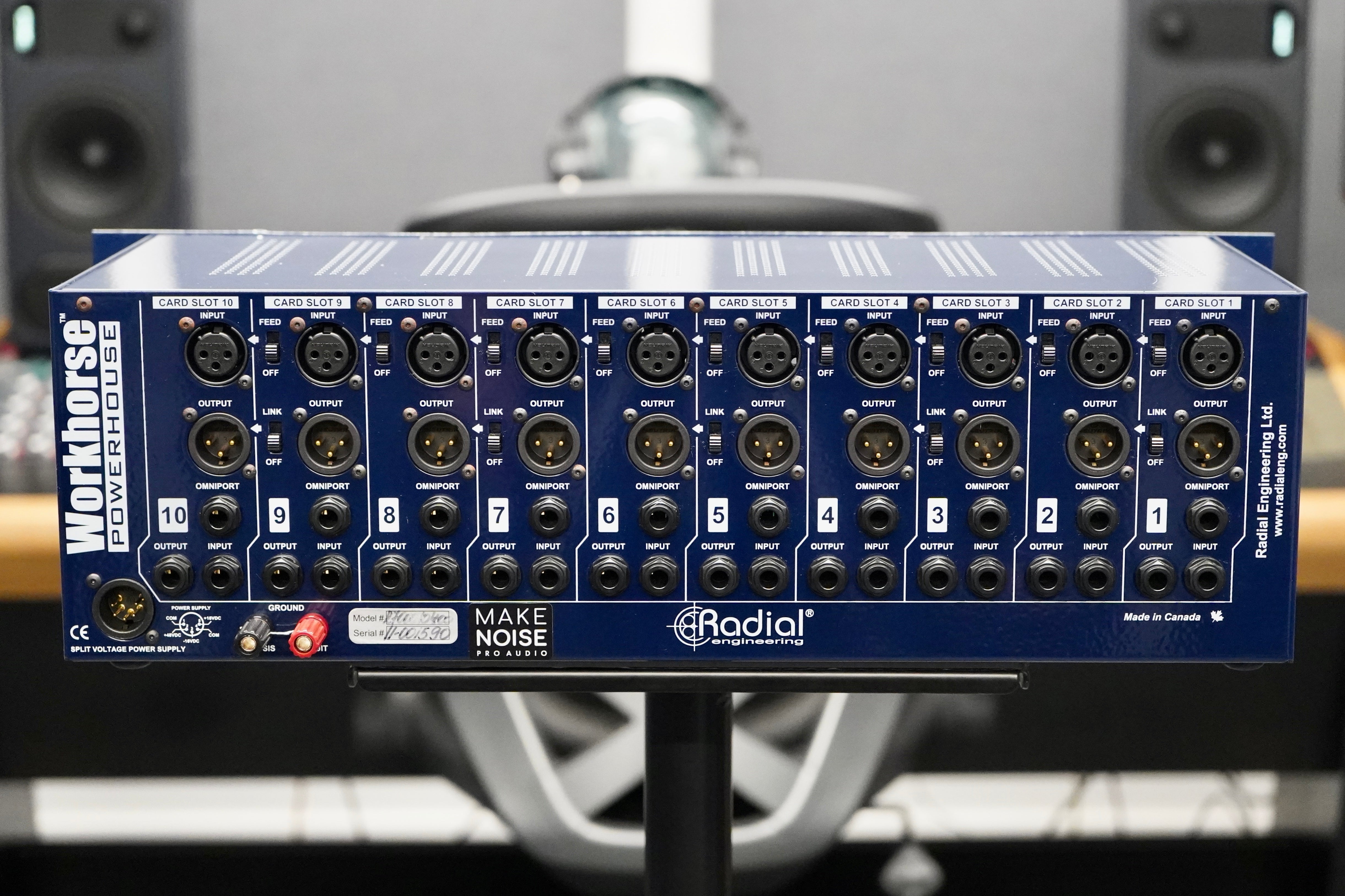 Radial Workhorse Powerhouse 500 Series Rack