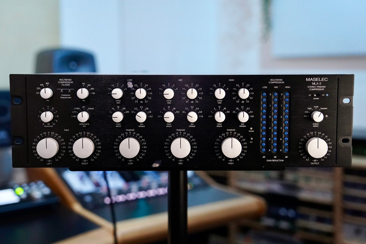Maselec MLA-3 Stereo Triband Compressor