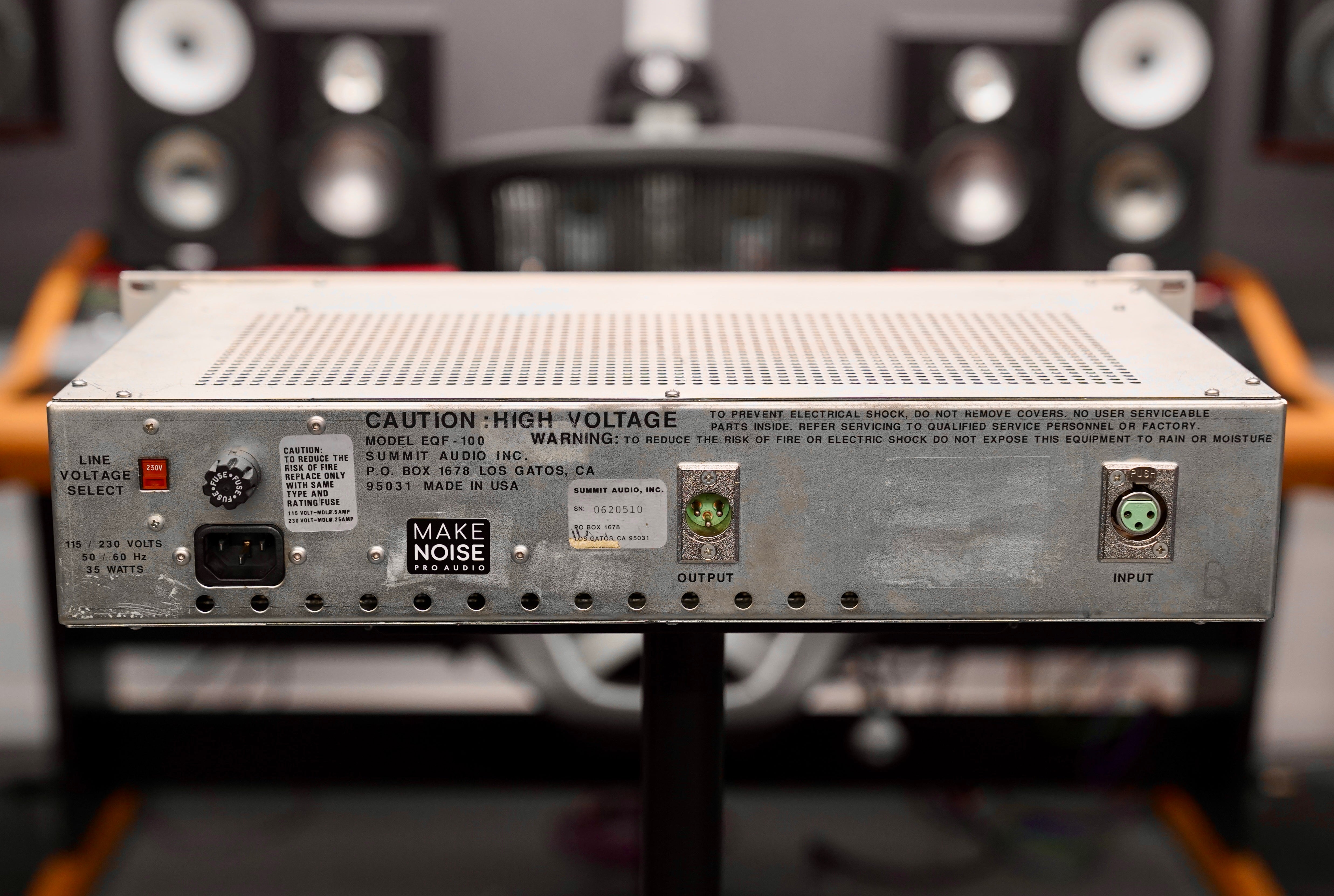 Summit EQF-100 Full Range Equalizer