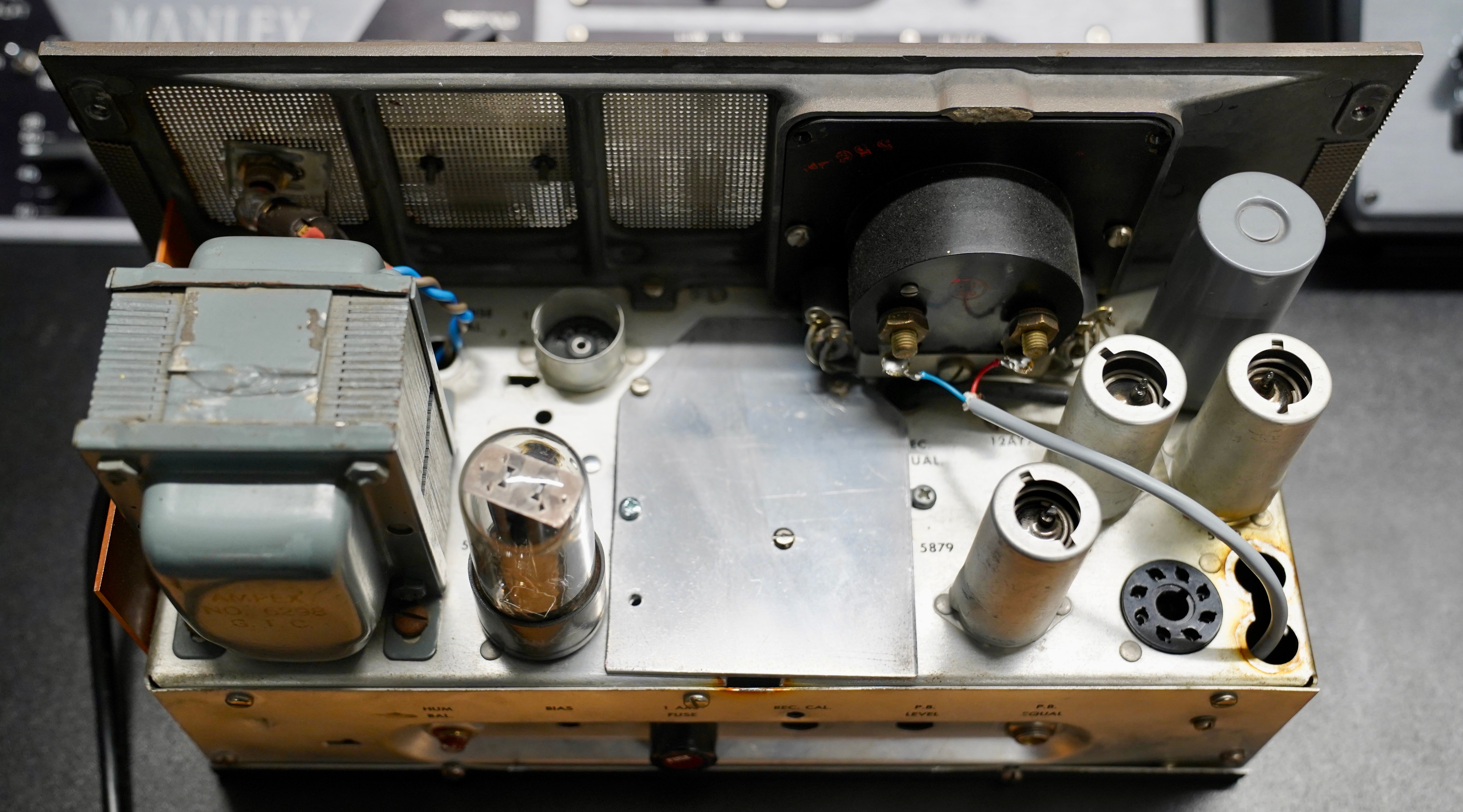Ampex 601 1950s Tube Mic Preamp