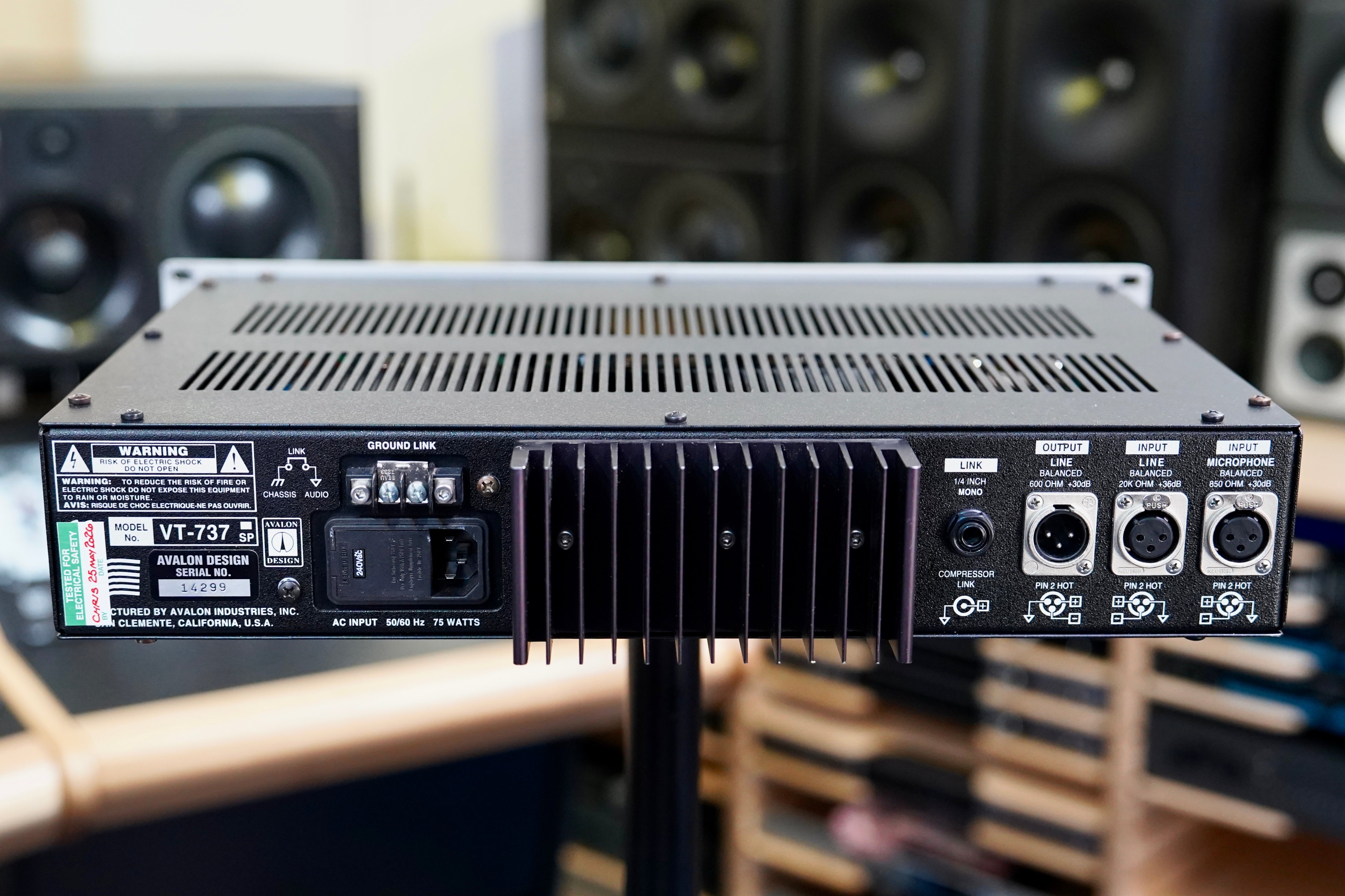Avalon VT-737sp Tube Channel Strip