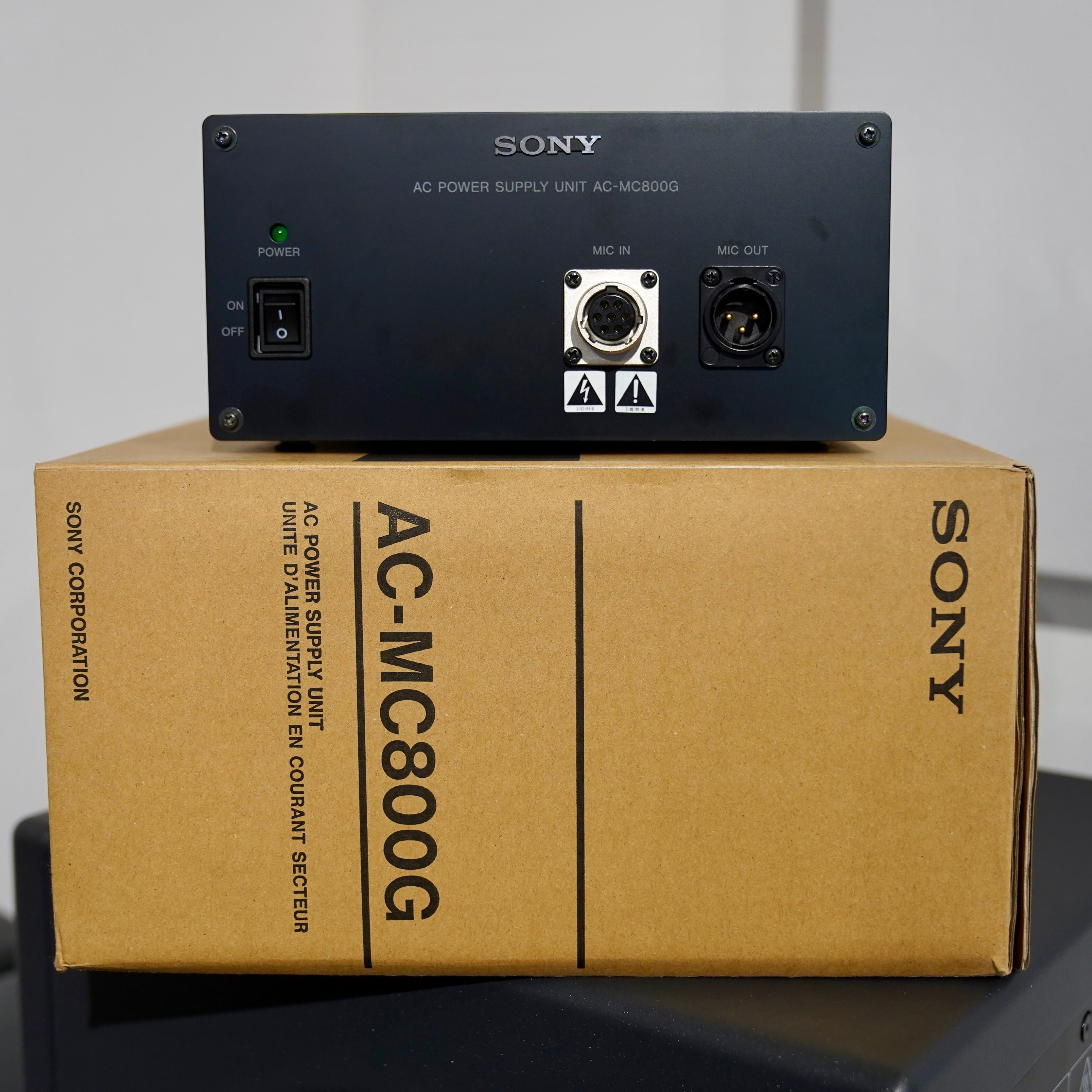 Sony C800G PAC Studio Tube Condenser Microphone