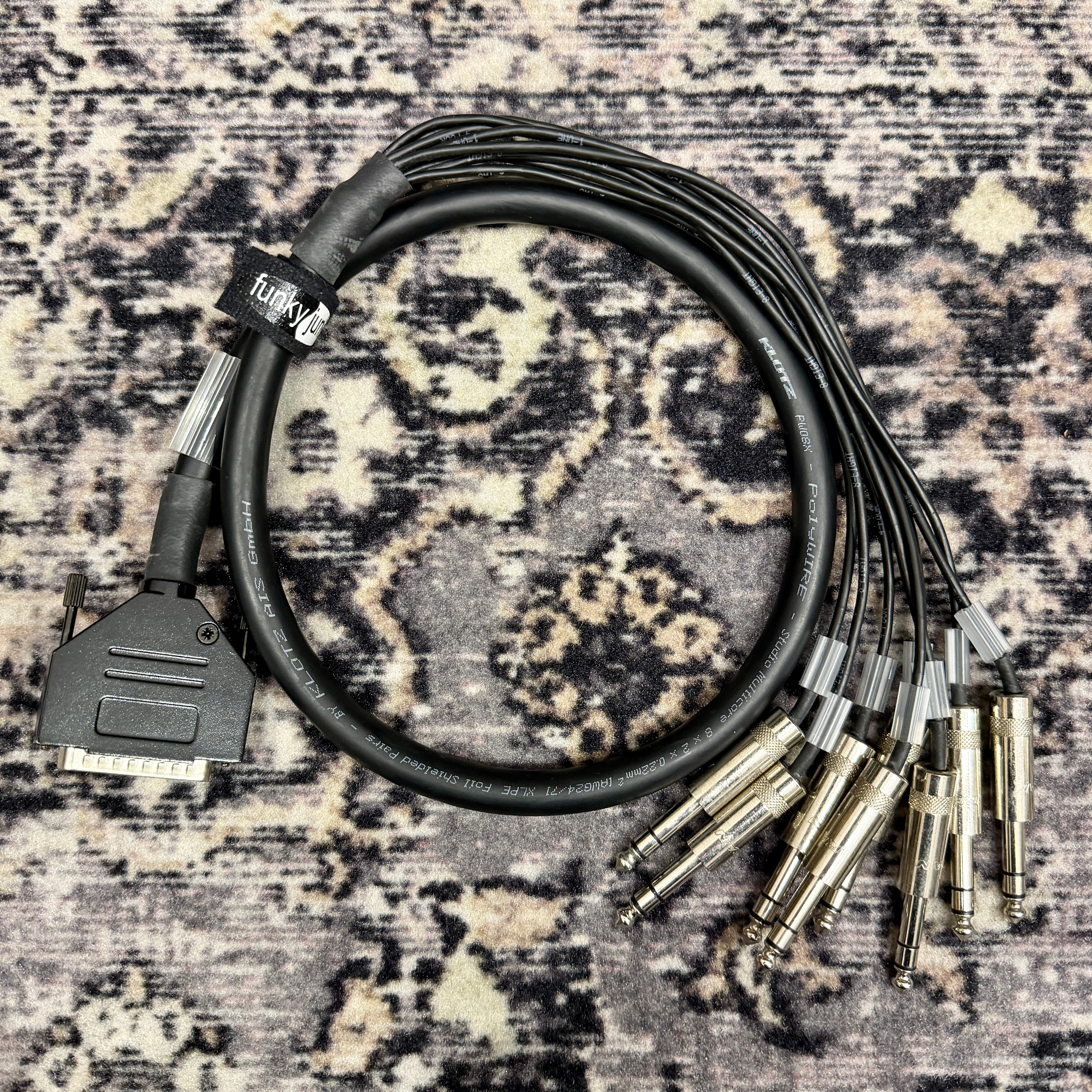 1m Klotz DB25 to TRS Jack Cable
