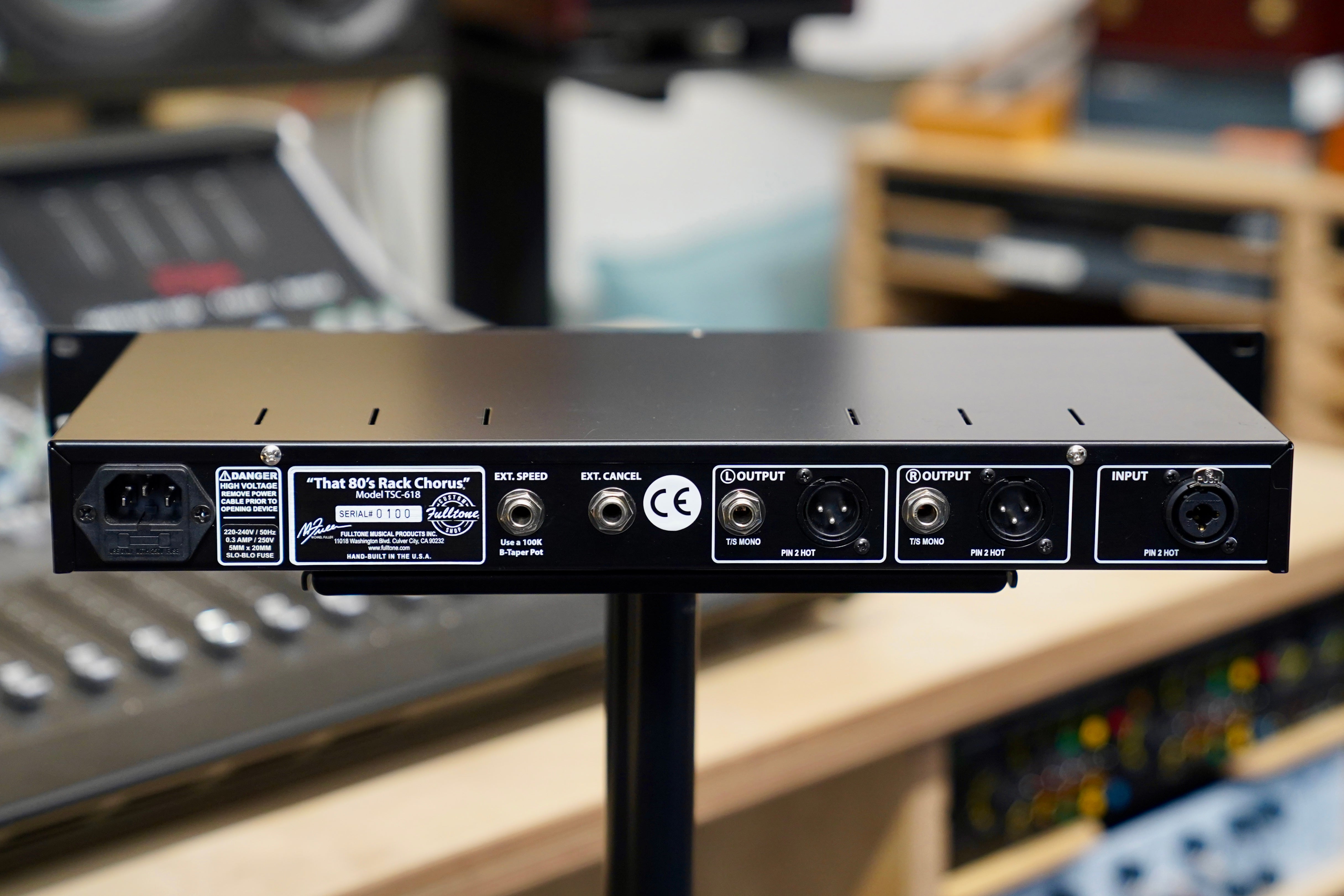 Fulltone Custom Shop "That 80s Rack Chorus"