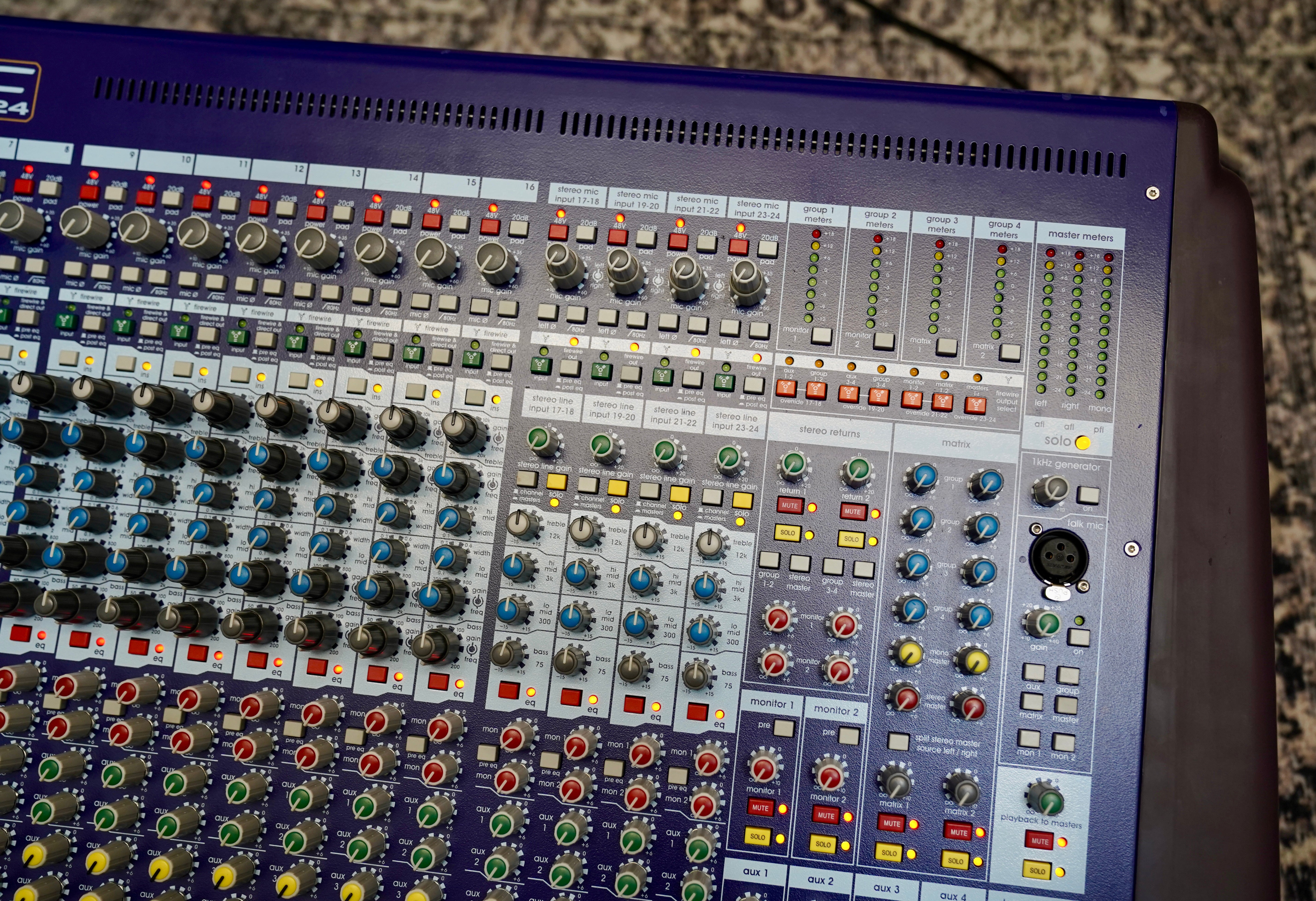 Midas Venice F24 24-Channel Mixing Console