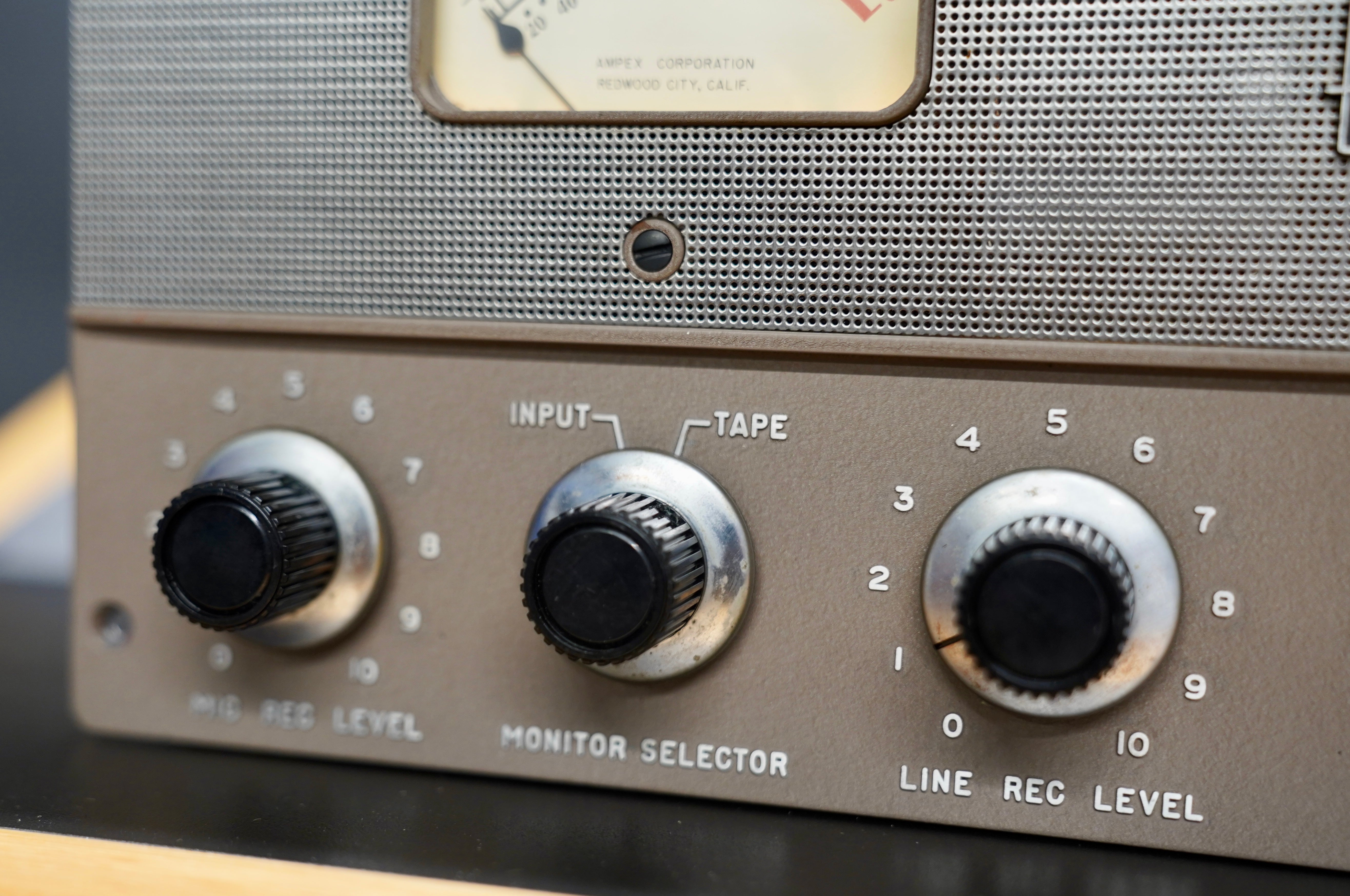 Ampex 601 1950s Tube Mic Preamp