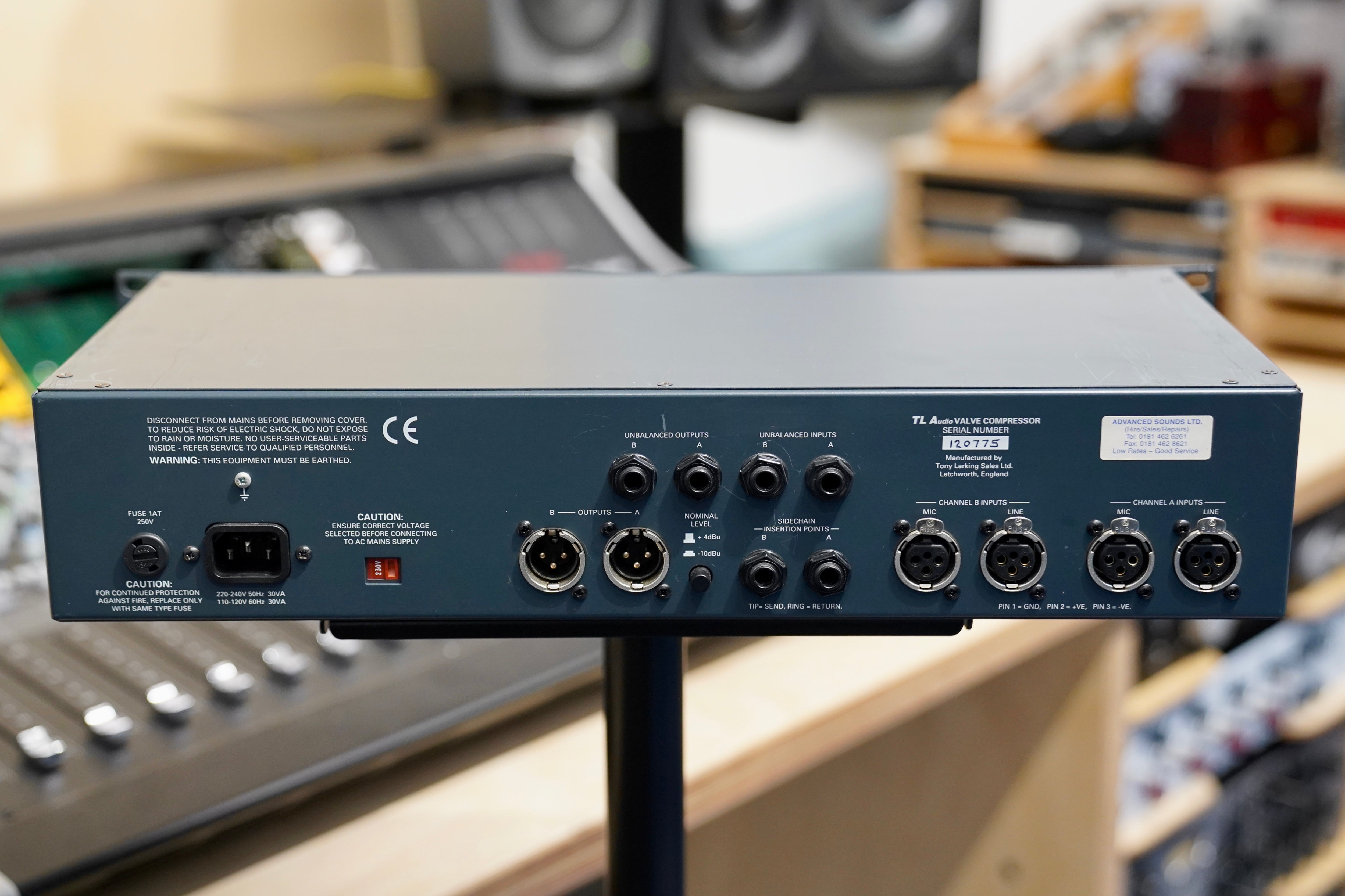 TL Audio C1 Dual Valve Preamp/Compressor