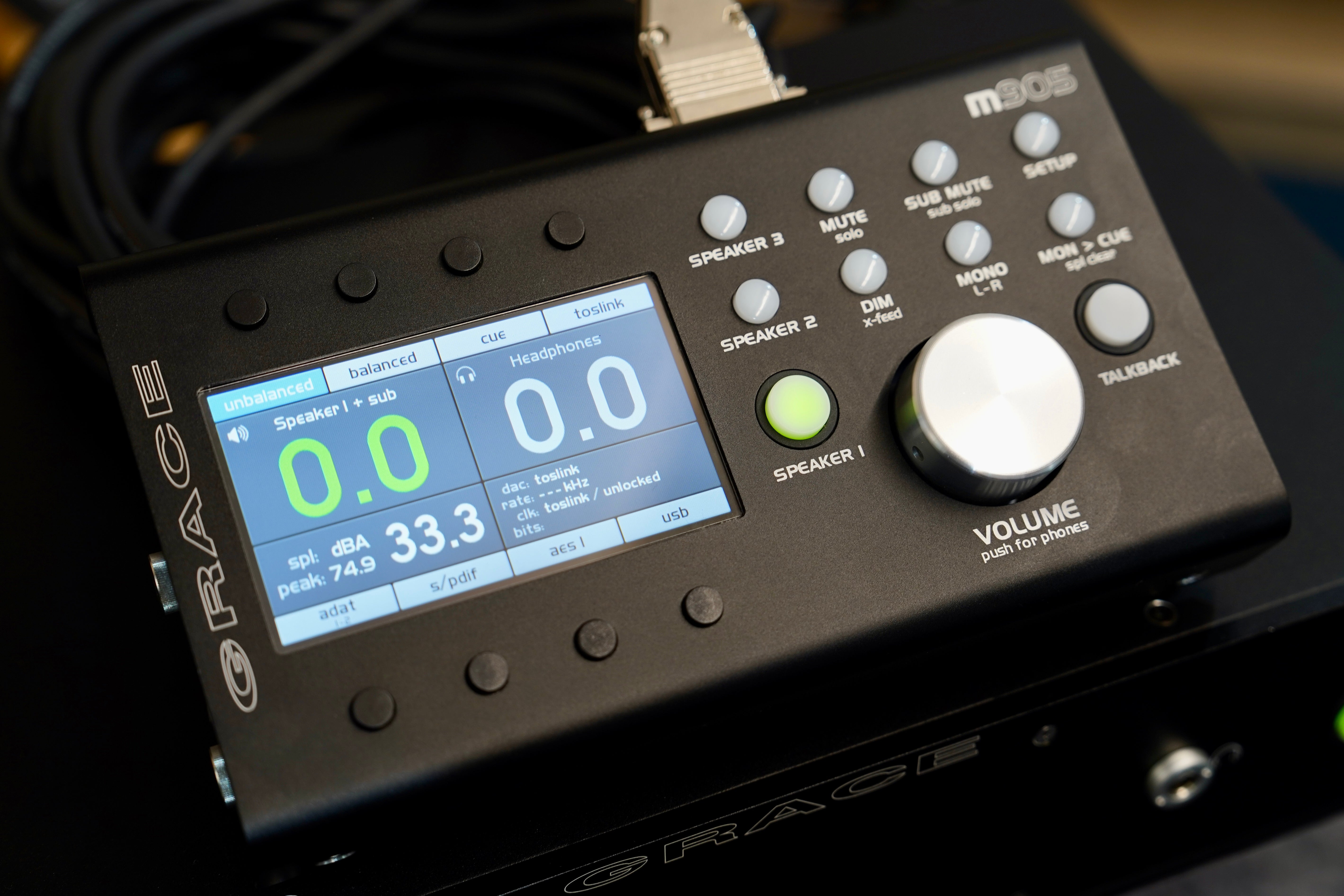 Grace Design M905 Analog/Digital Reference Monitor Controller
