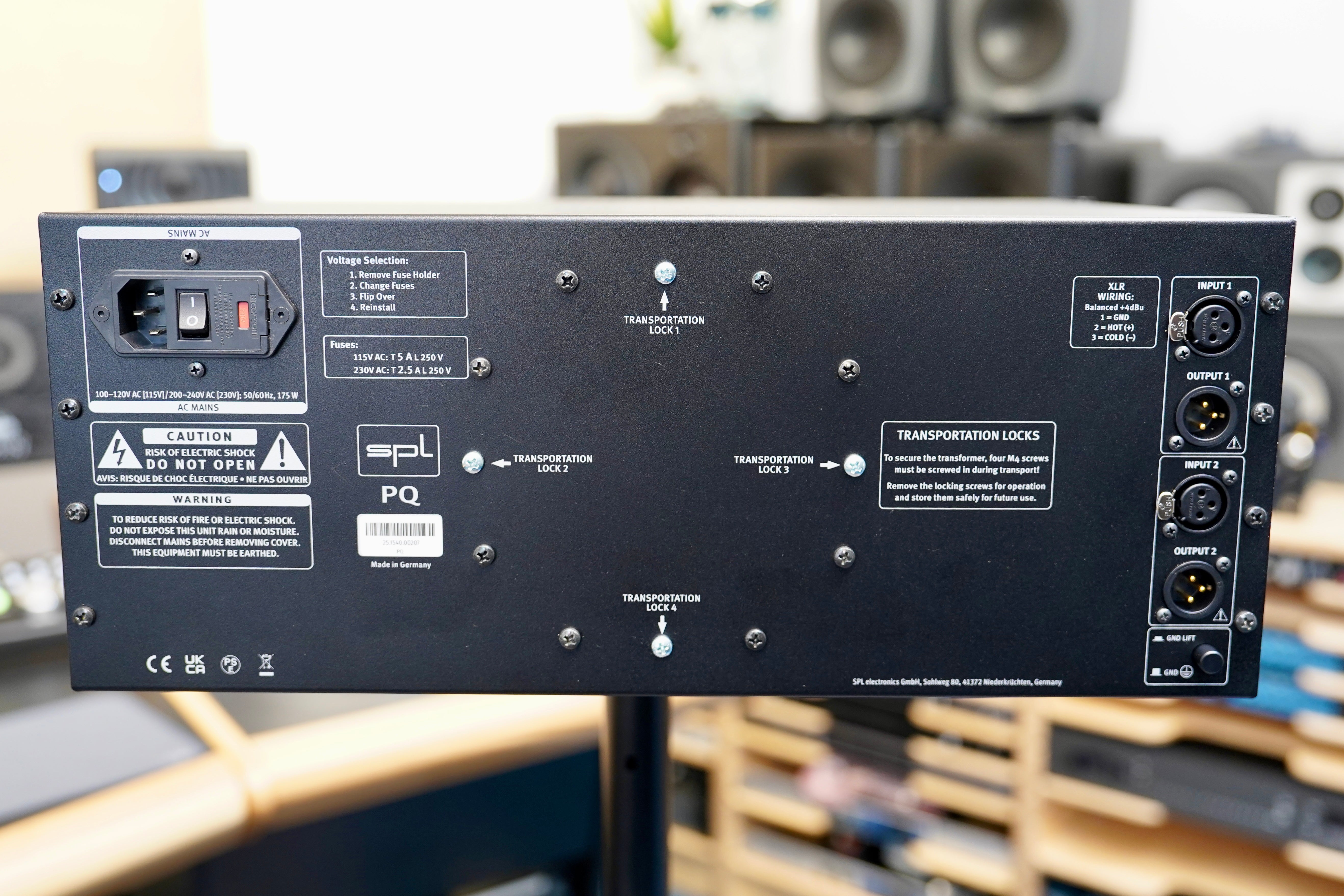 SPL PQ Mastering EQ