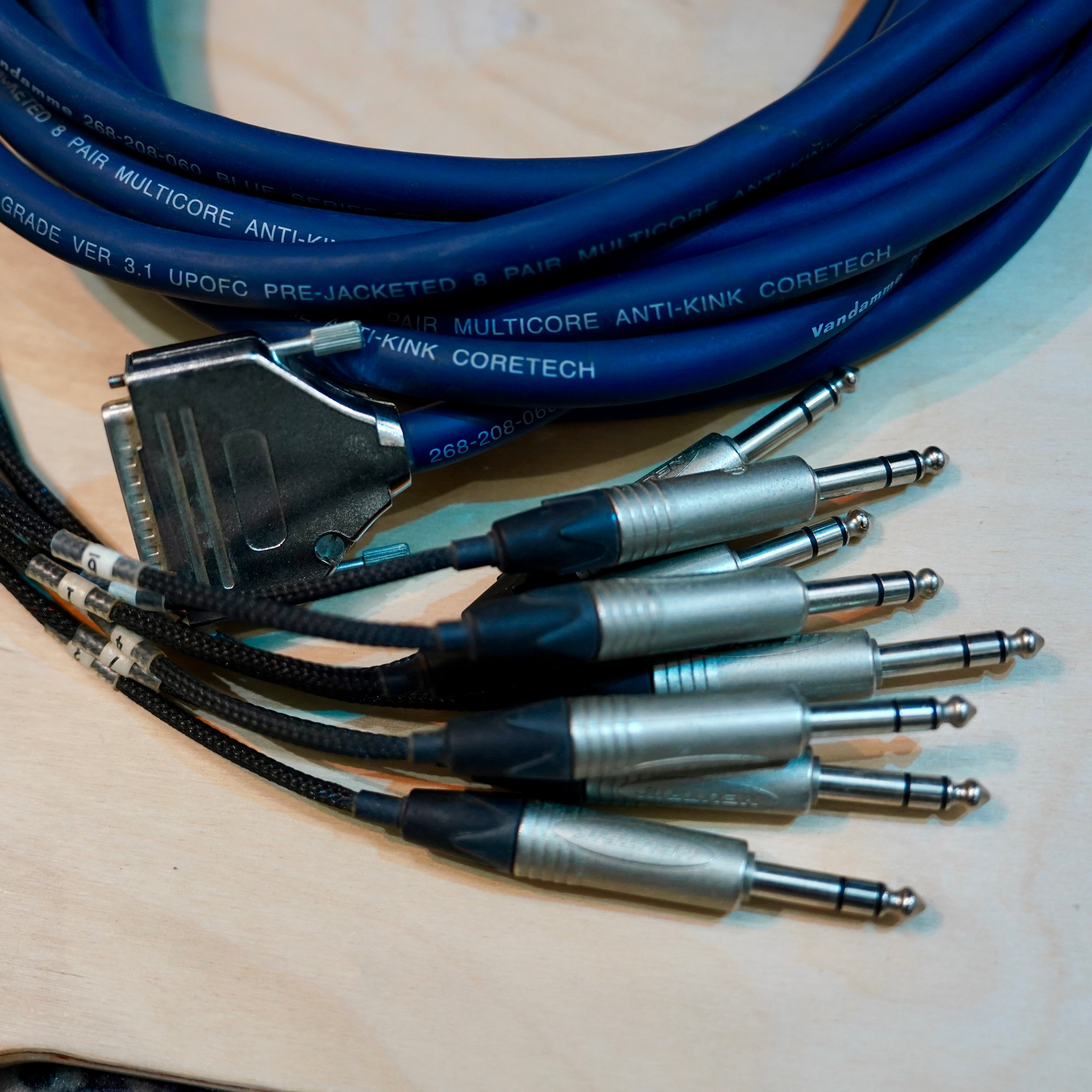 5m DB25 to Neutrik TRS Cable