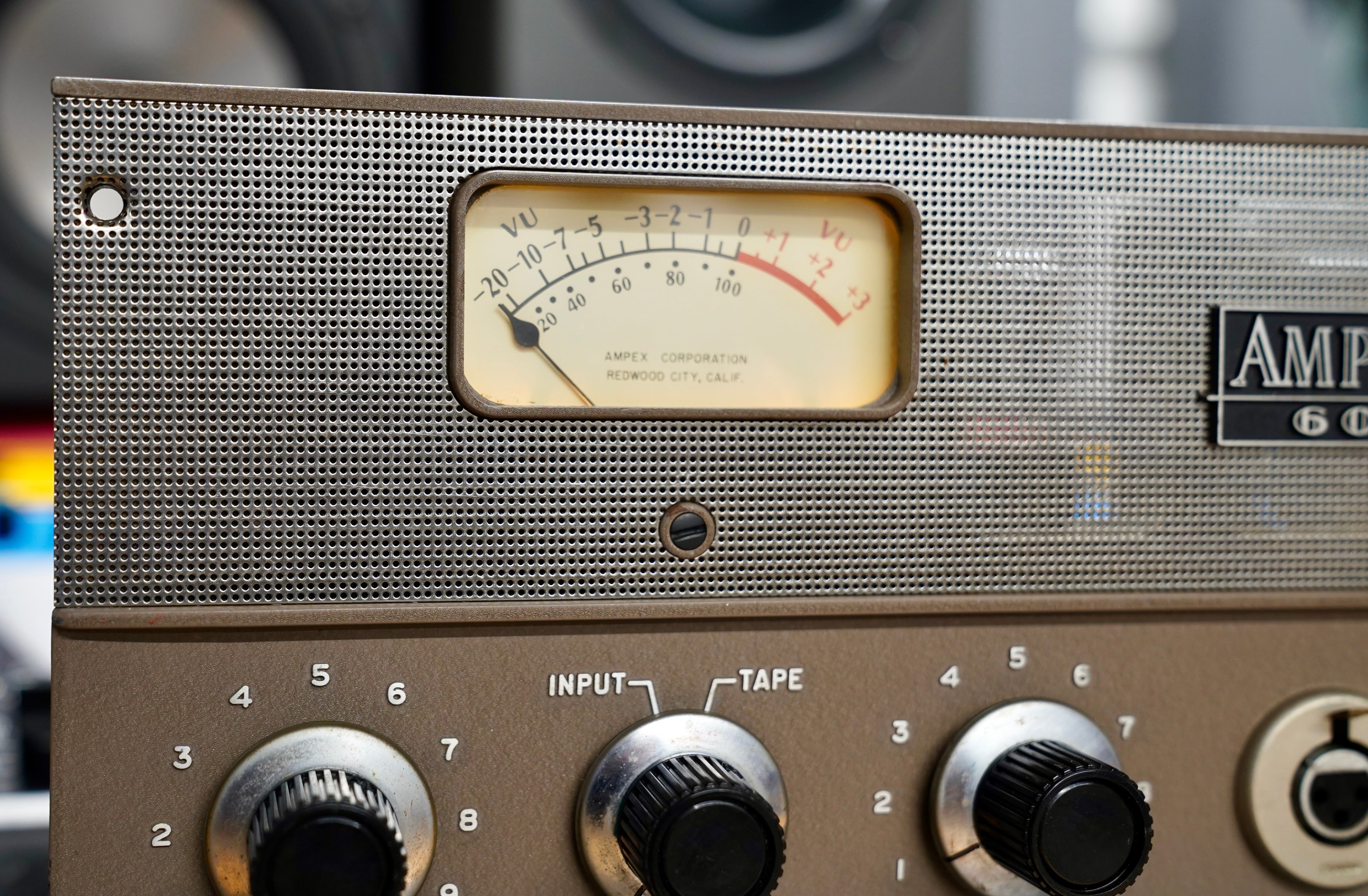 Ampex 601 1950s Tube Mic Preamp