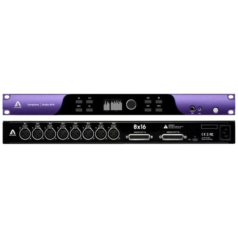 Apogee Symphony Studio 8x16 USB-C Audio Interface