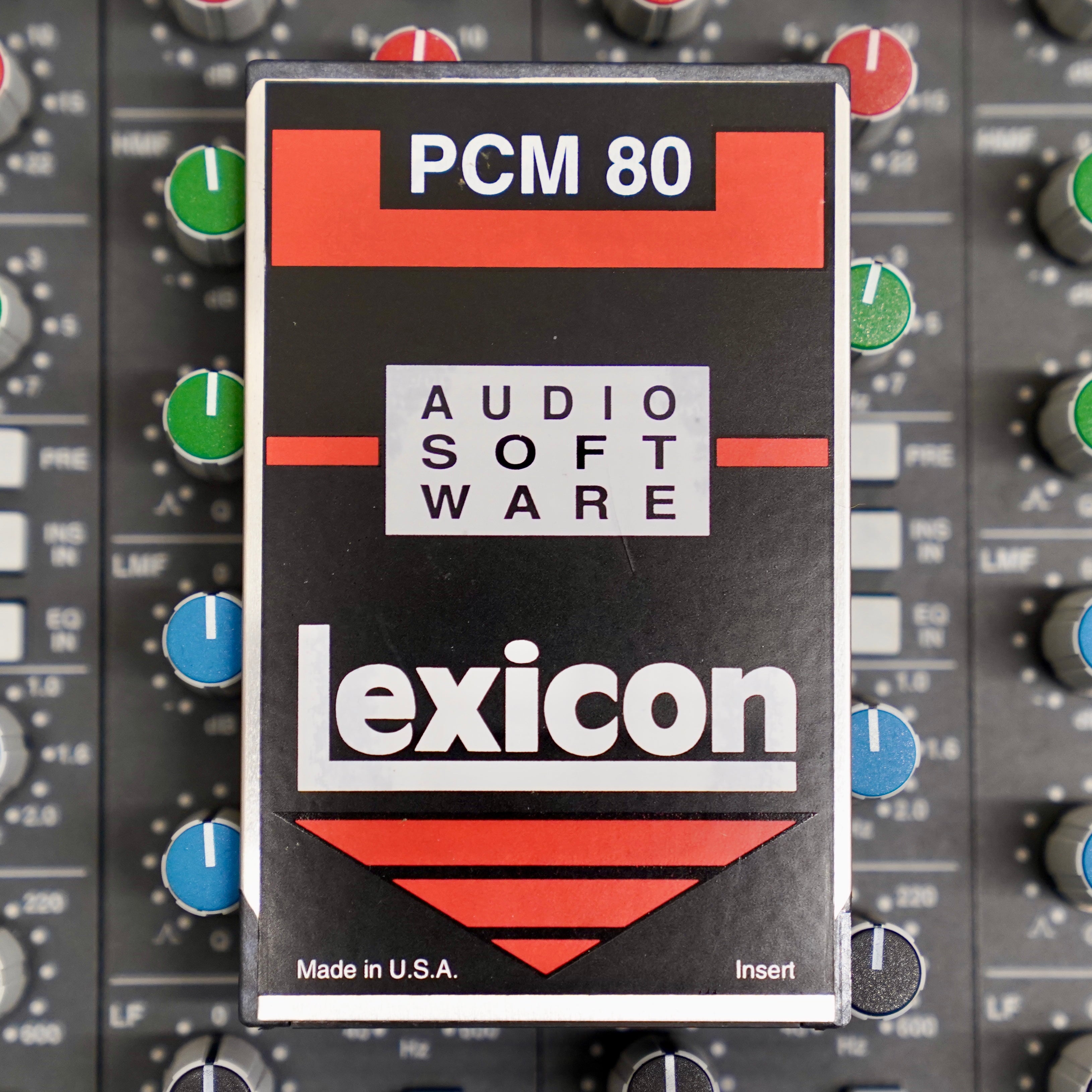 Lexicon PCM 80 David Rosenthal Music FX Preset Card