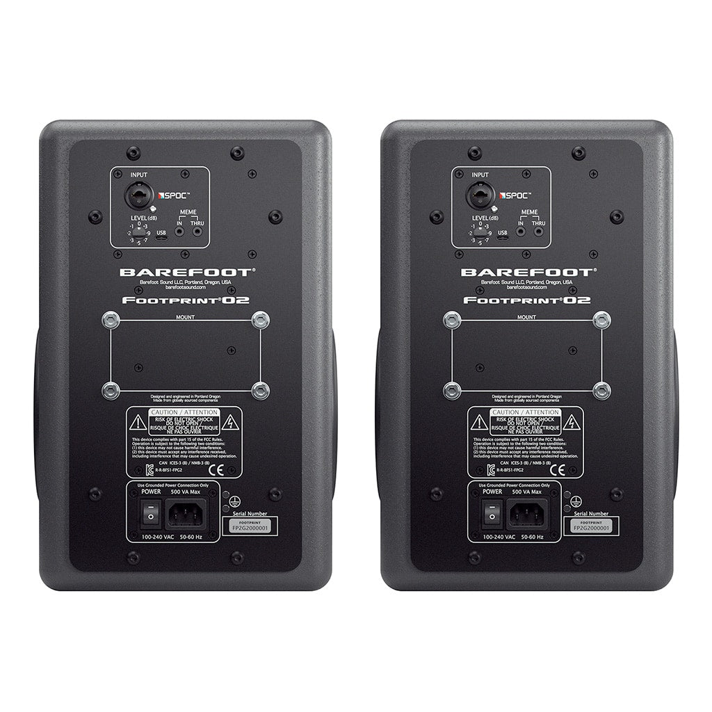 Barefoot Footprint02 Gen2 (Pair)