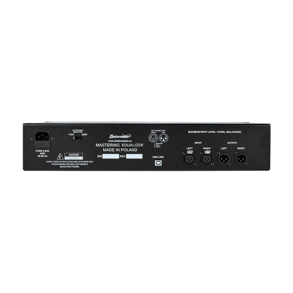 Bettermaker Mastering Equalizer