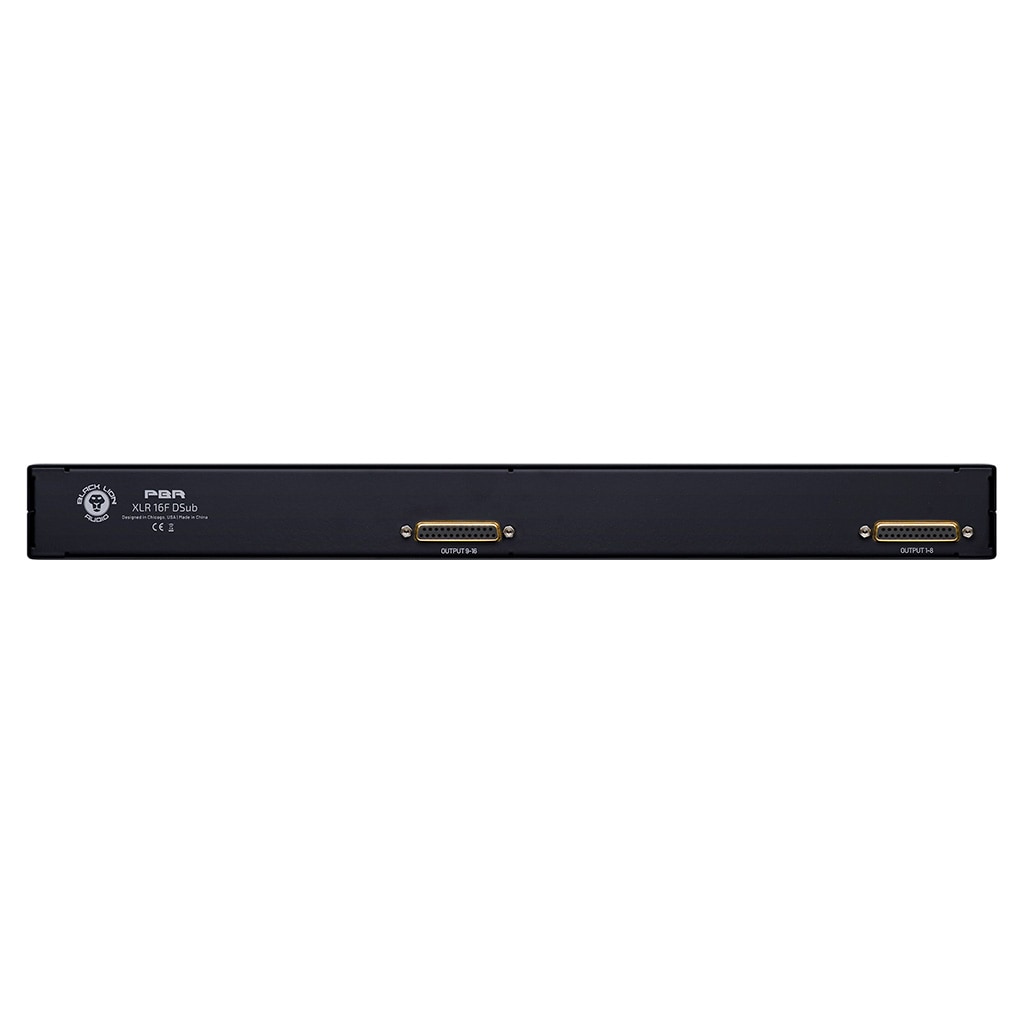 Black Lion Audio PBR XLR 16F DSub