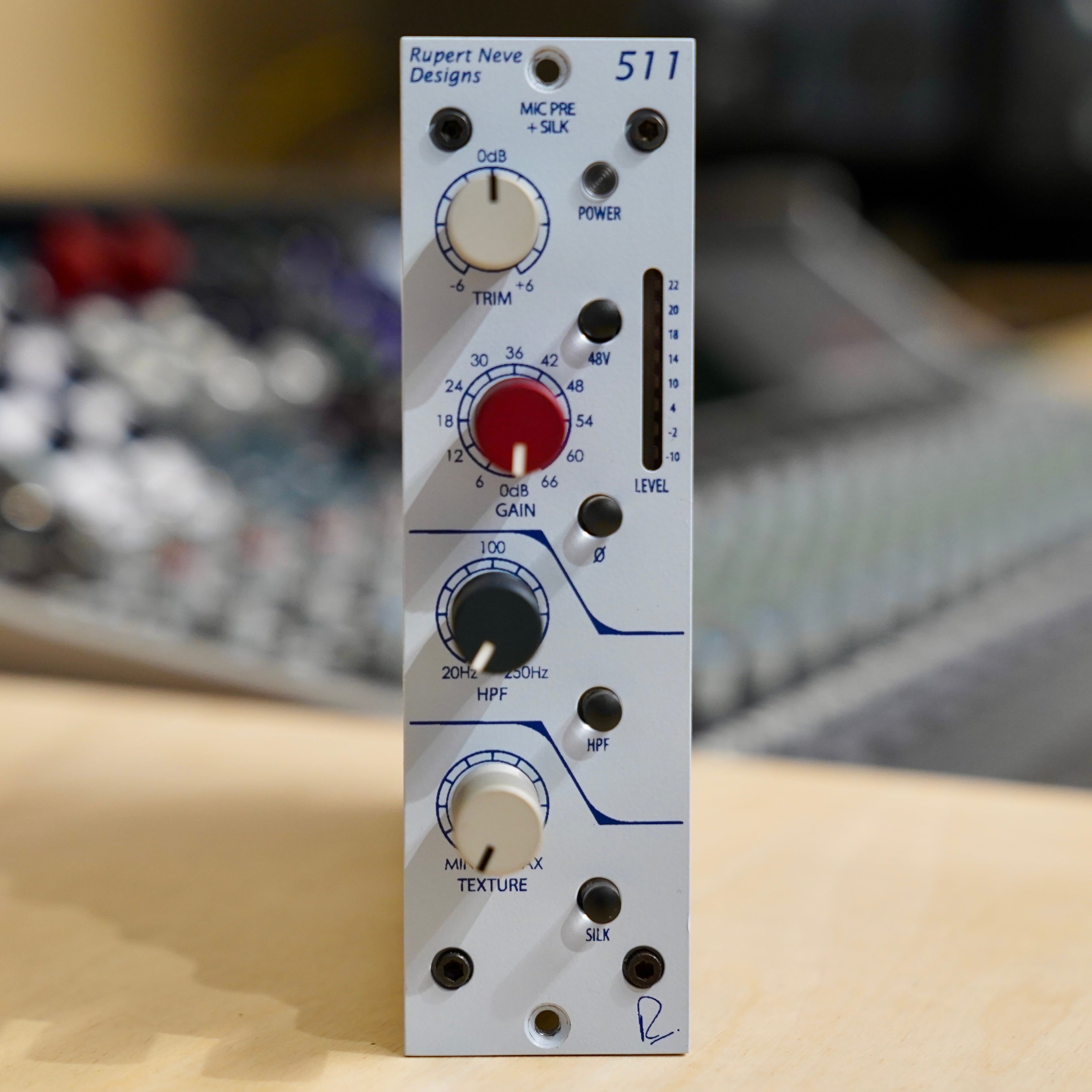 Rupert Neve 511 Mic Preamp w/ Silk