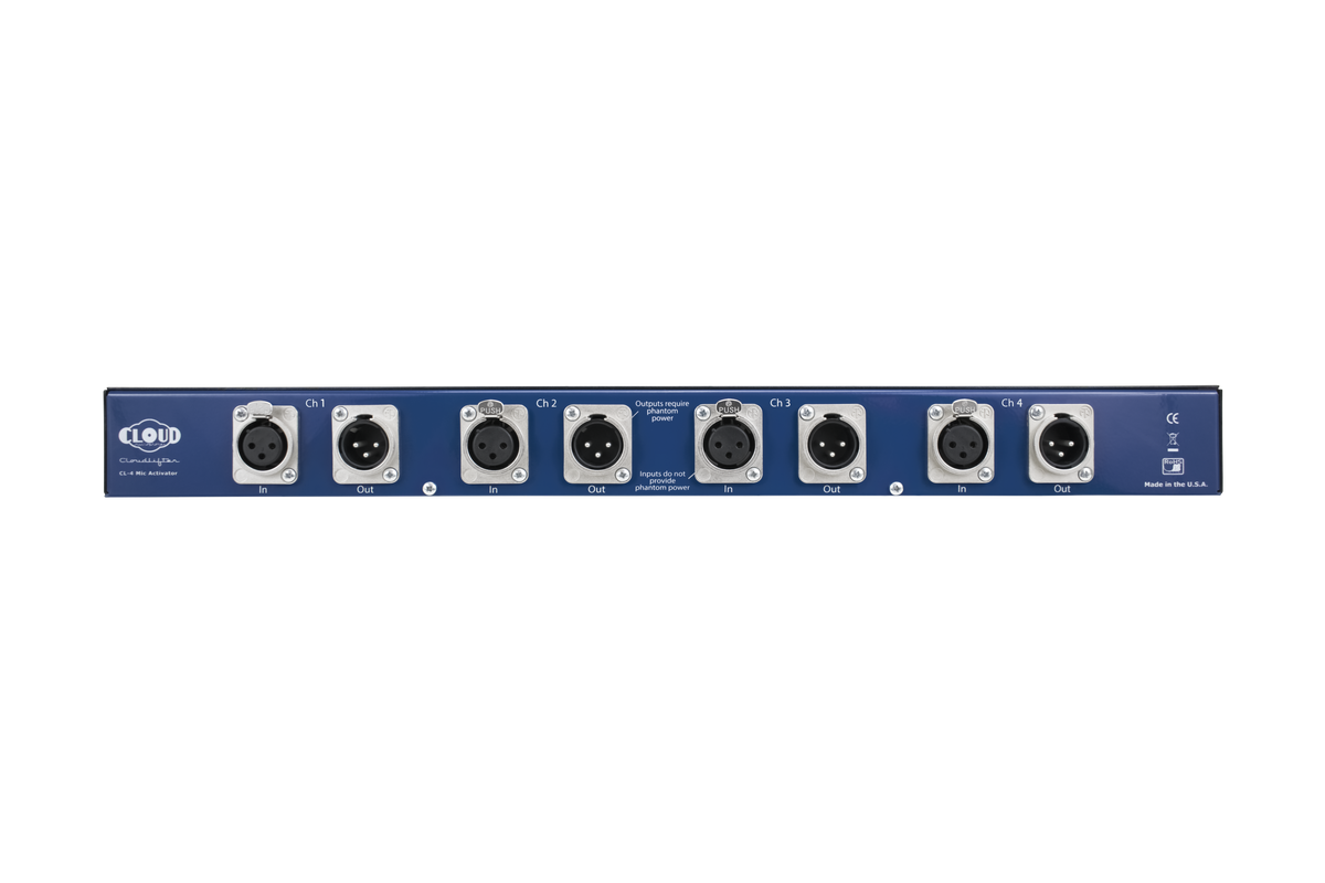 Cloudlifter CL-4 Four Channel Rack Mount Mic Activator