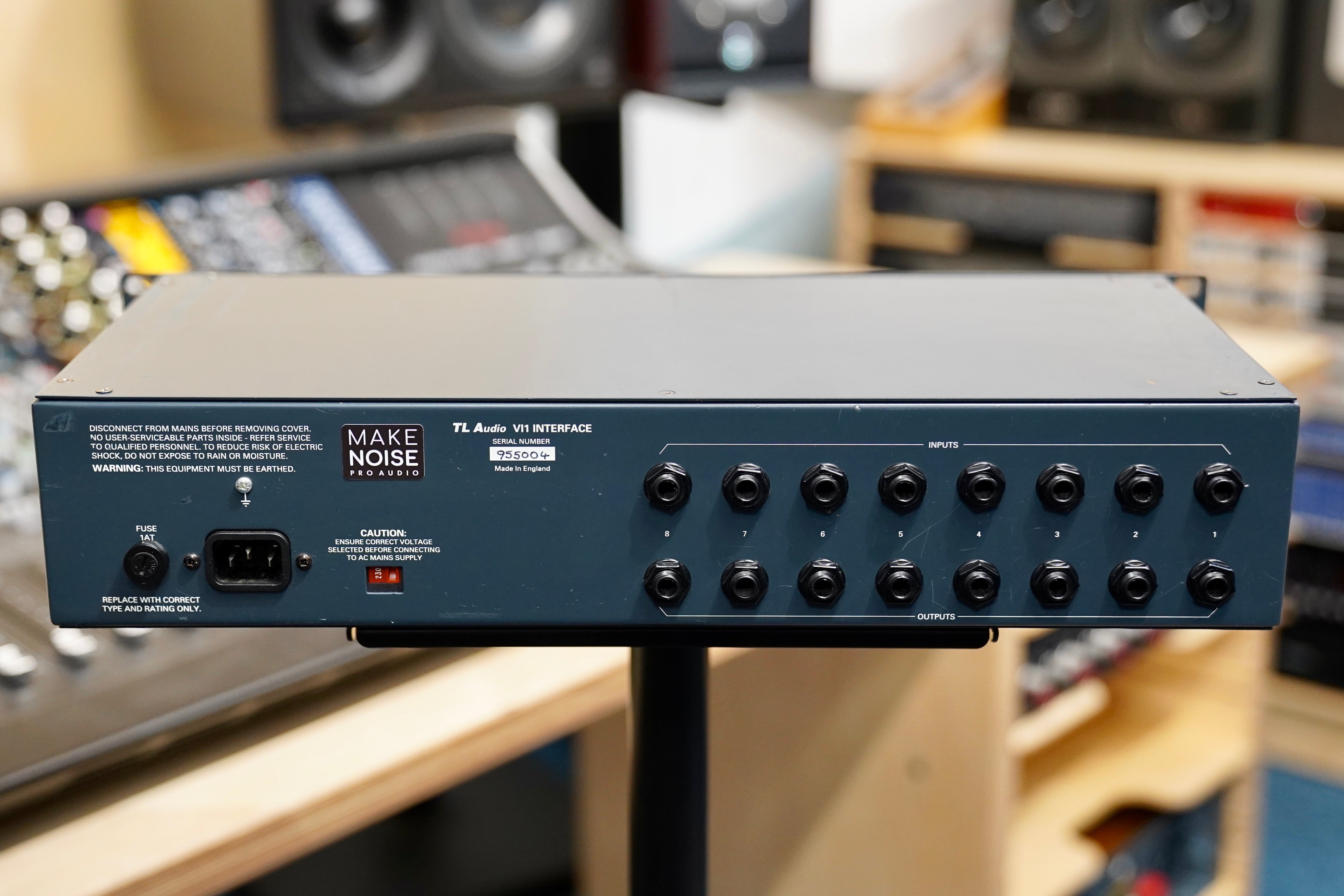 TL Audio VI1 8 Channel Valve Interface