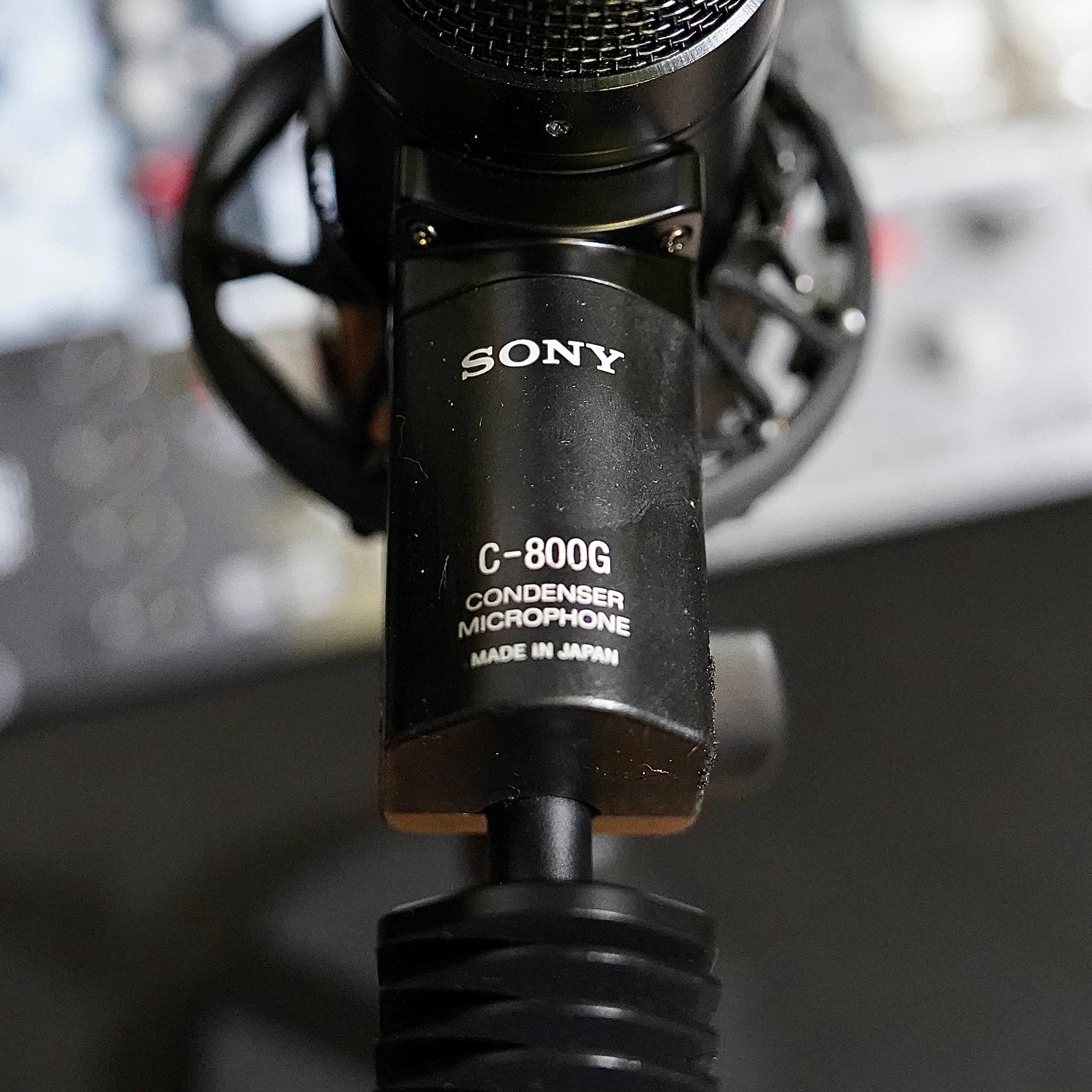 Sony C800G Studio Tube Condenser Microphone