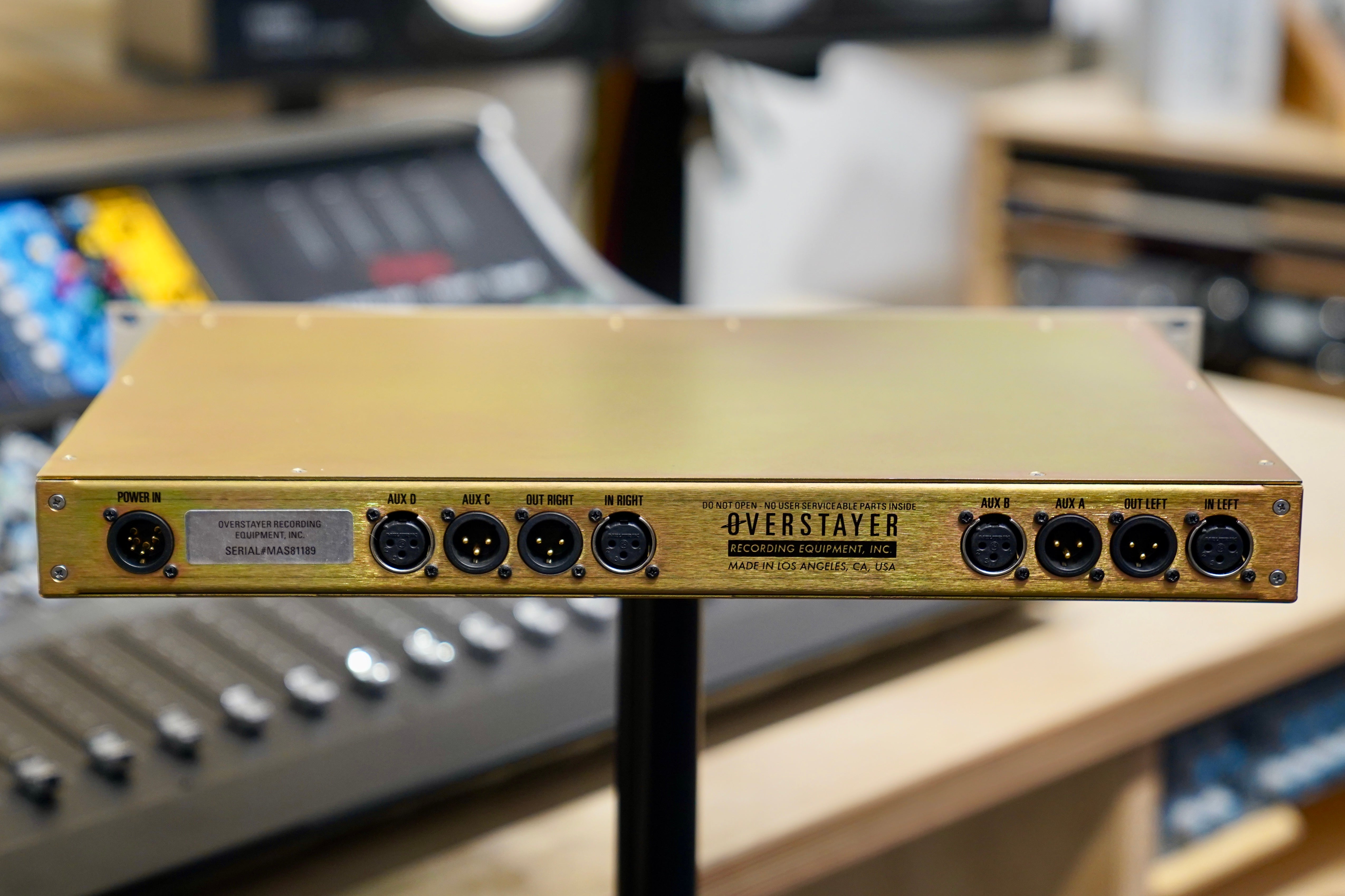 Overstayer M-A-S Model 8101 (Stepped Controls)