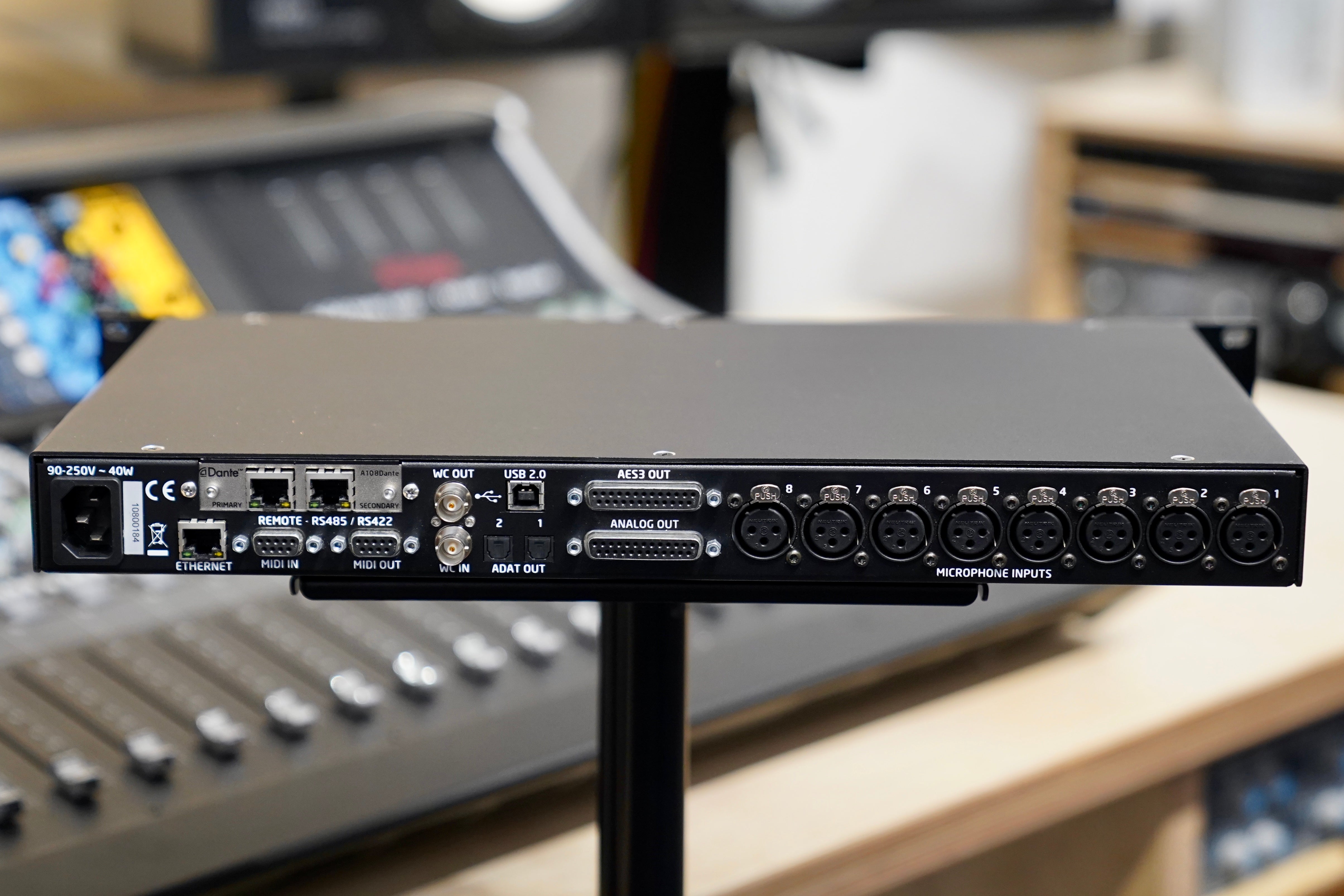 Grace Design M108 8 Channel Mic Preamp with Dante