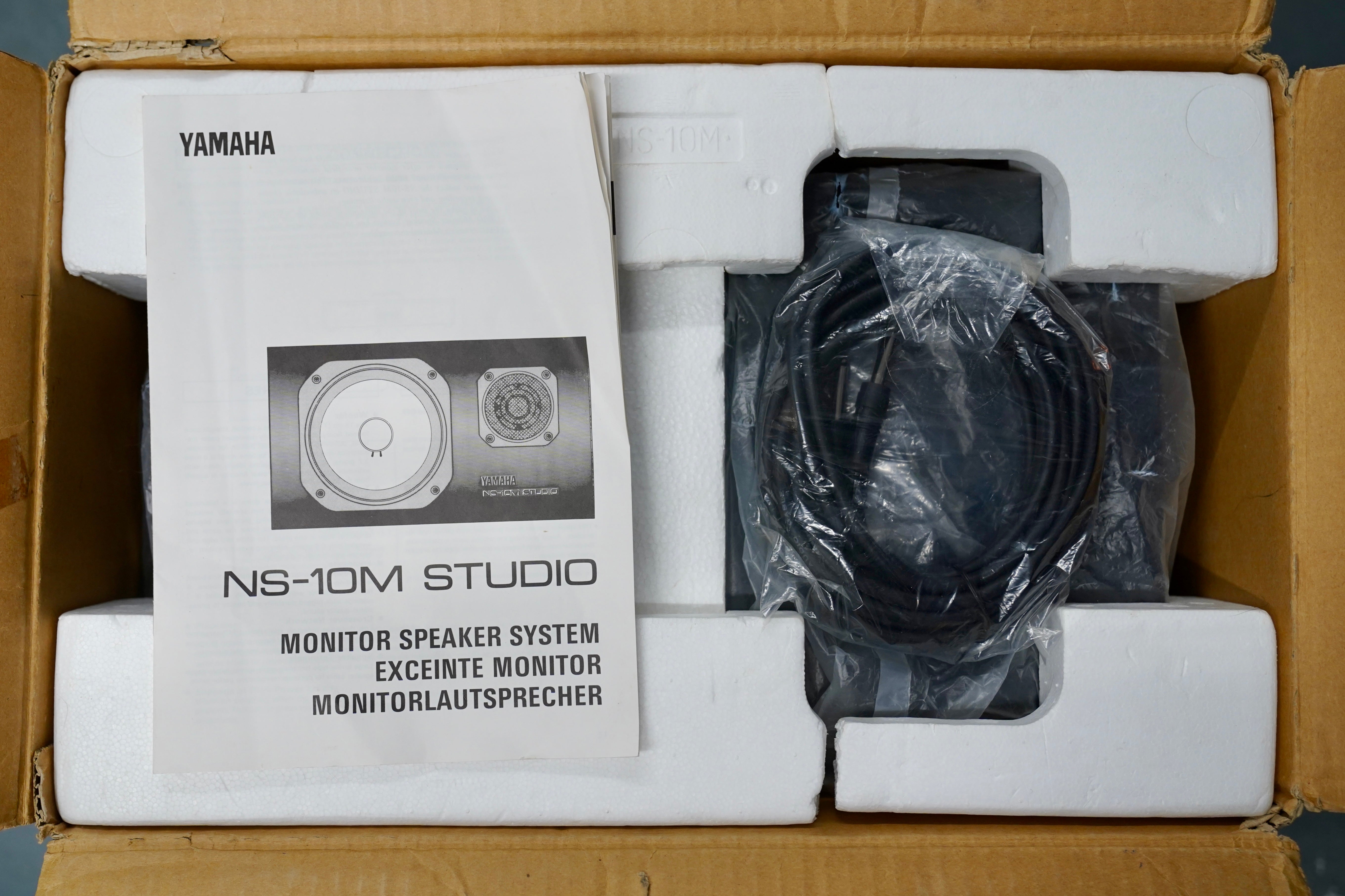 Yamaha NS10M Studio (Pair) - Boxed!