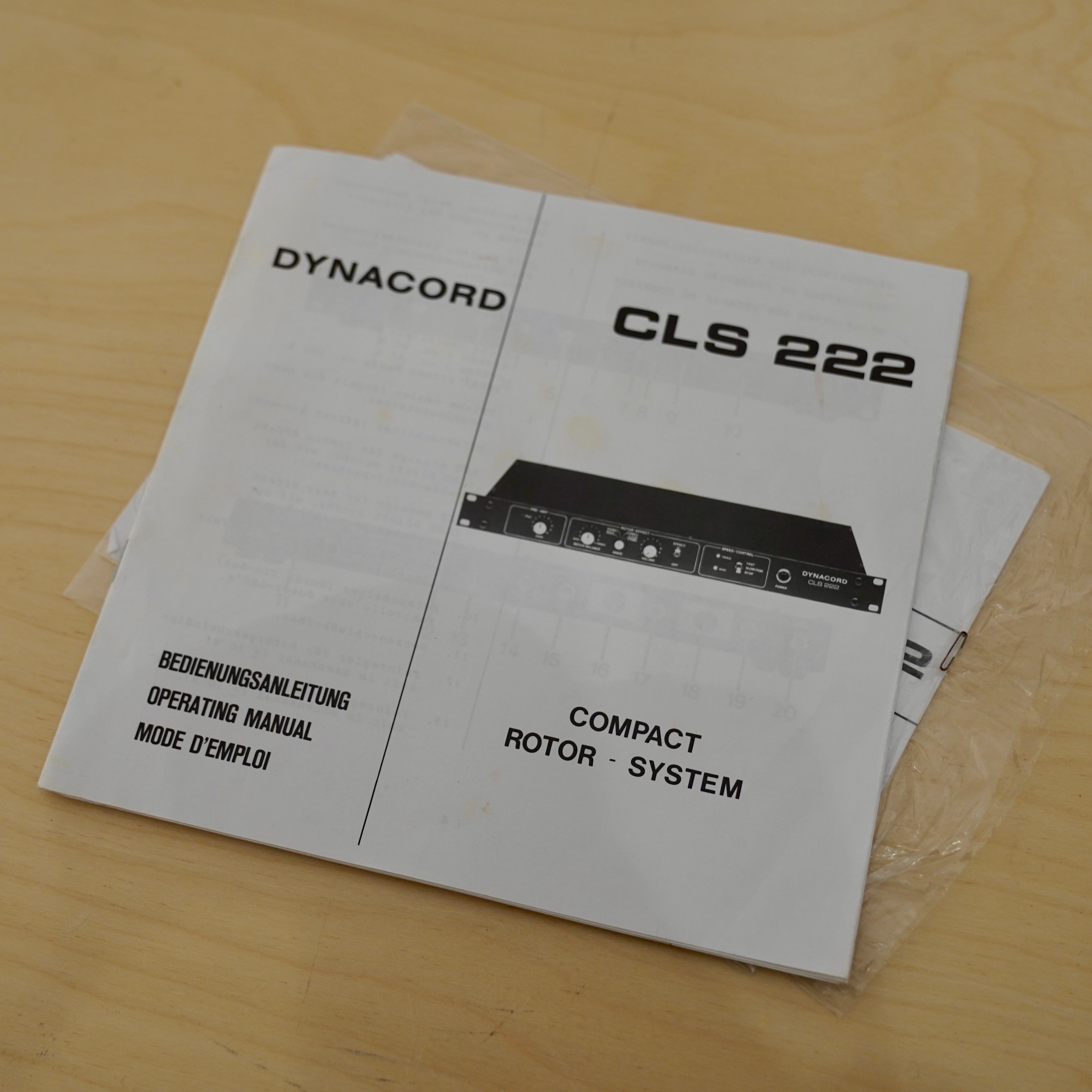 Dynacord CLS-222 Leslie Speaker Simulator