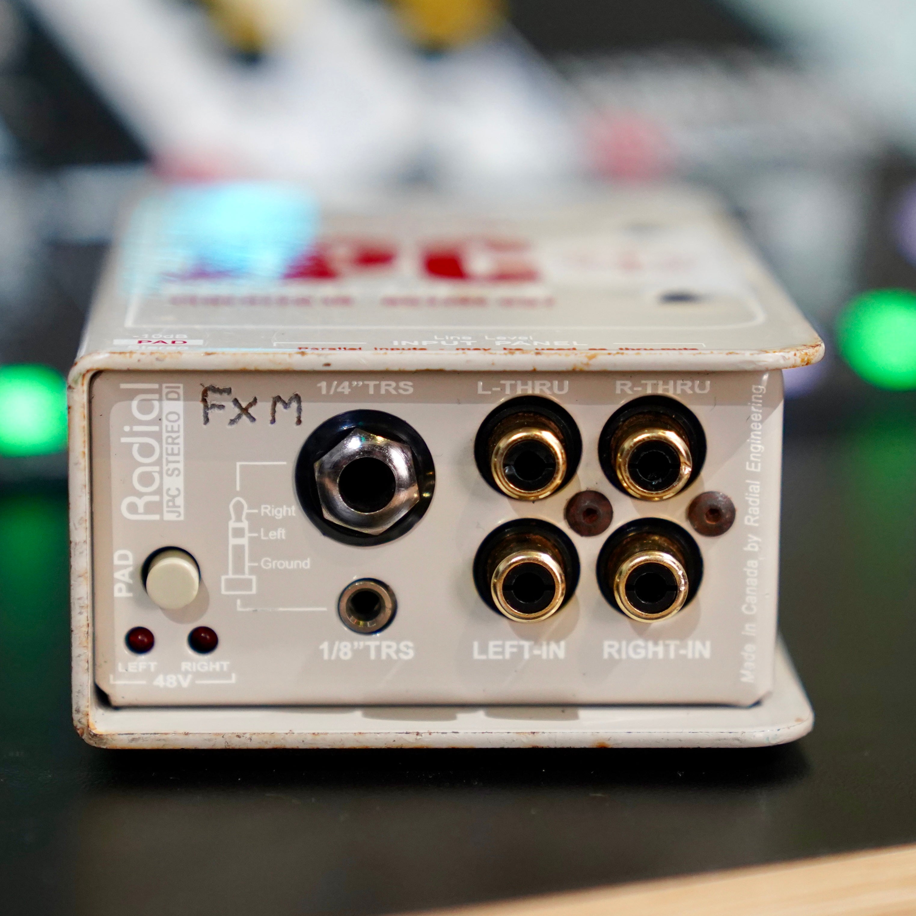 Radial JPC Stereo PC DI Box