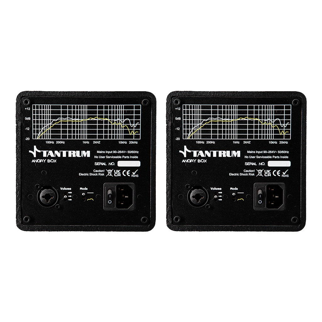 Tantrum Audio Angry Box Limited Edition Black (Pair)