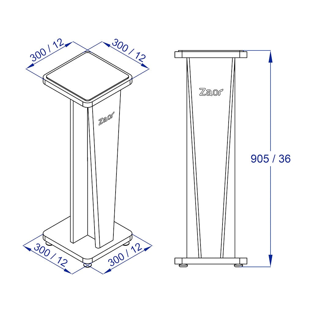 Zaor Croce Stand 36 (Pair)