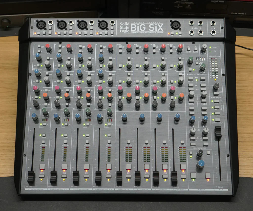Solid State Logic BiG SiX – Make Noise Pro Audio Solid State Logic BiG SiX – Make Noise Pro Audio