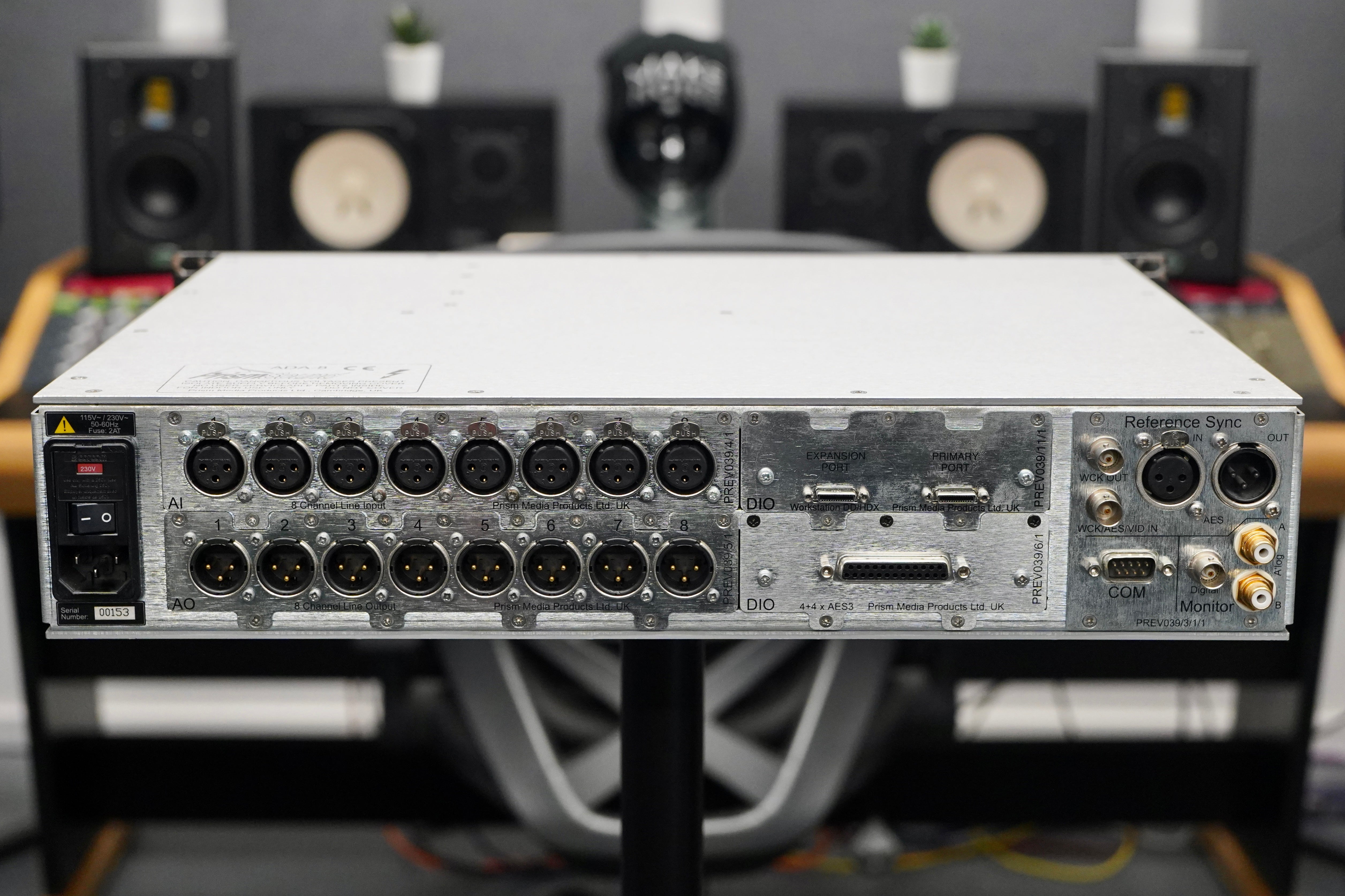 Prism Sound Dream ADA-8 AES and Pro Tools HDX